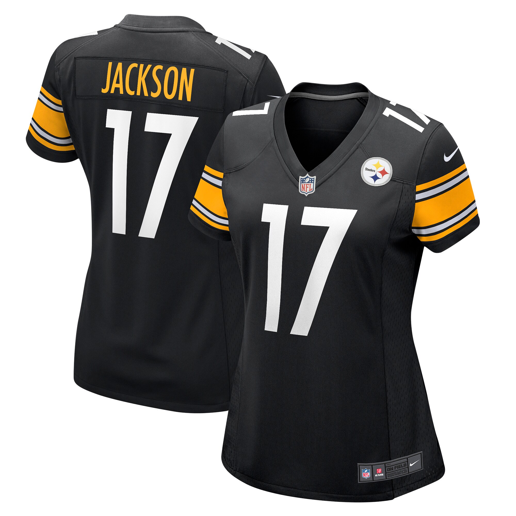 William Jackson Pittsburgh Steelers Women's Game Player Jersey - Black
