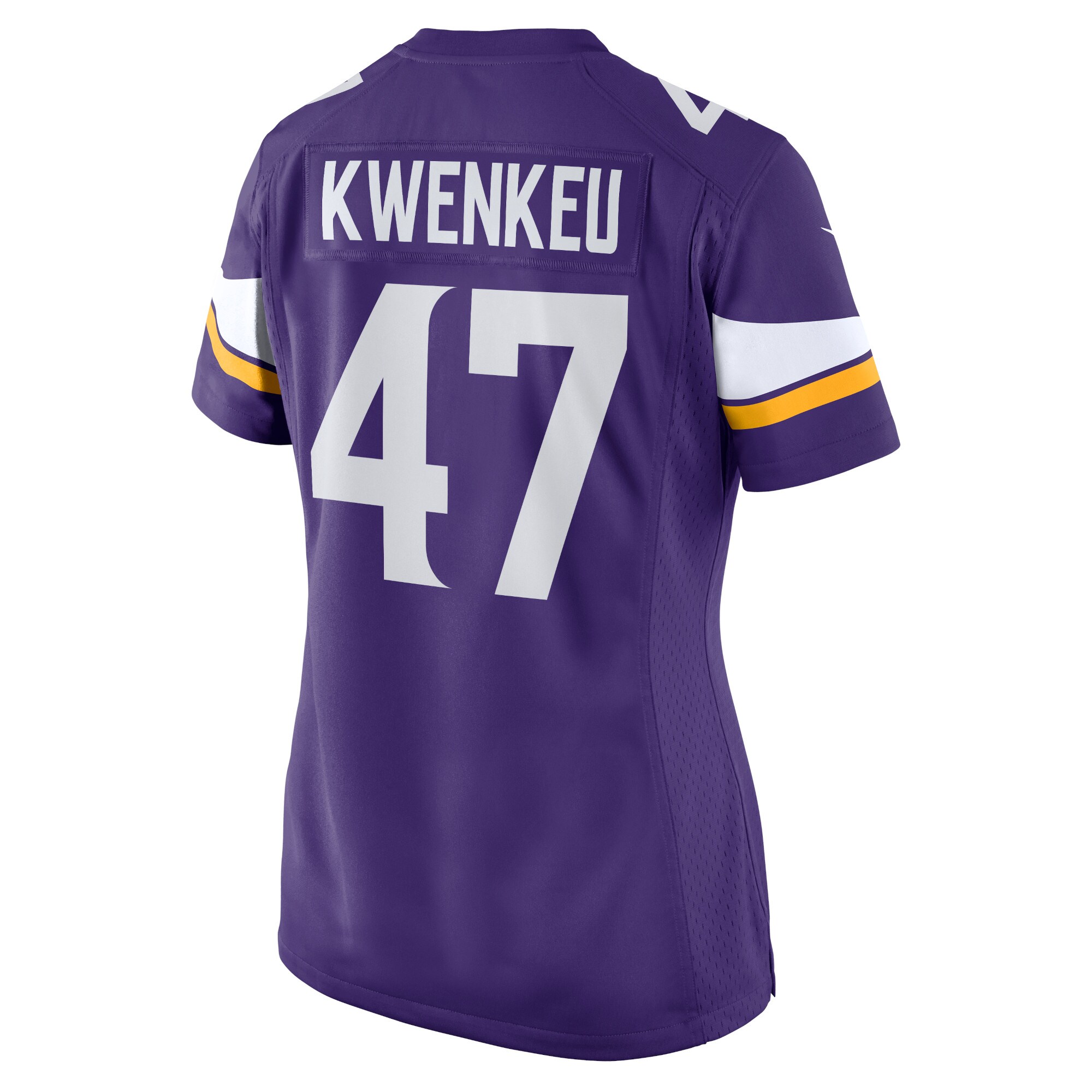William Kwenkeu Minnesota Vikings Women’s Home Game Player Jersey – Purple