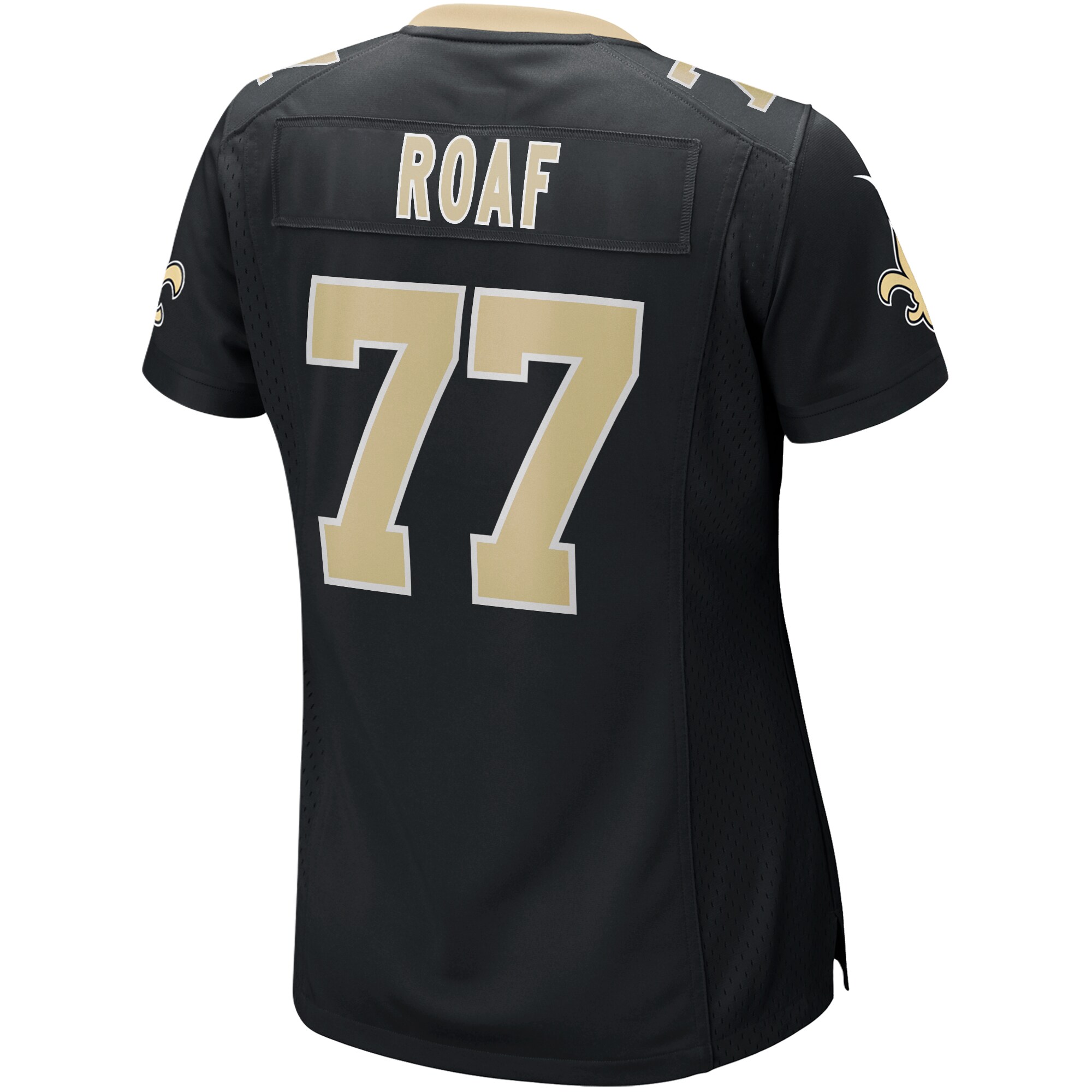 Willie Roaf New Orleans Saints Women’s Game Retired Player Jersey – Black