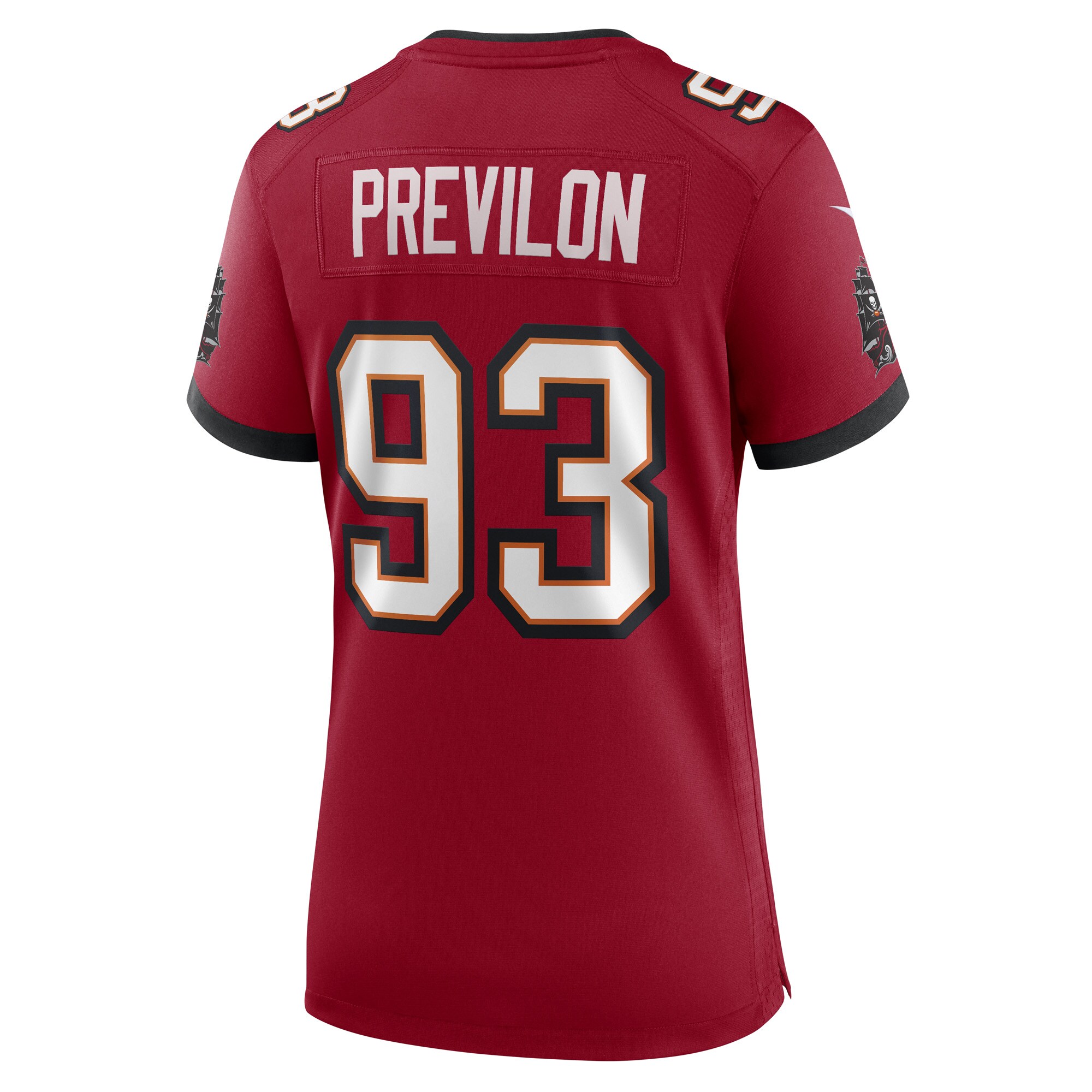 Willington Previlon Tampa Bay Buccaneers Women’s Game Player Jersey – Red