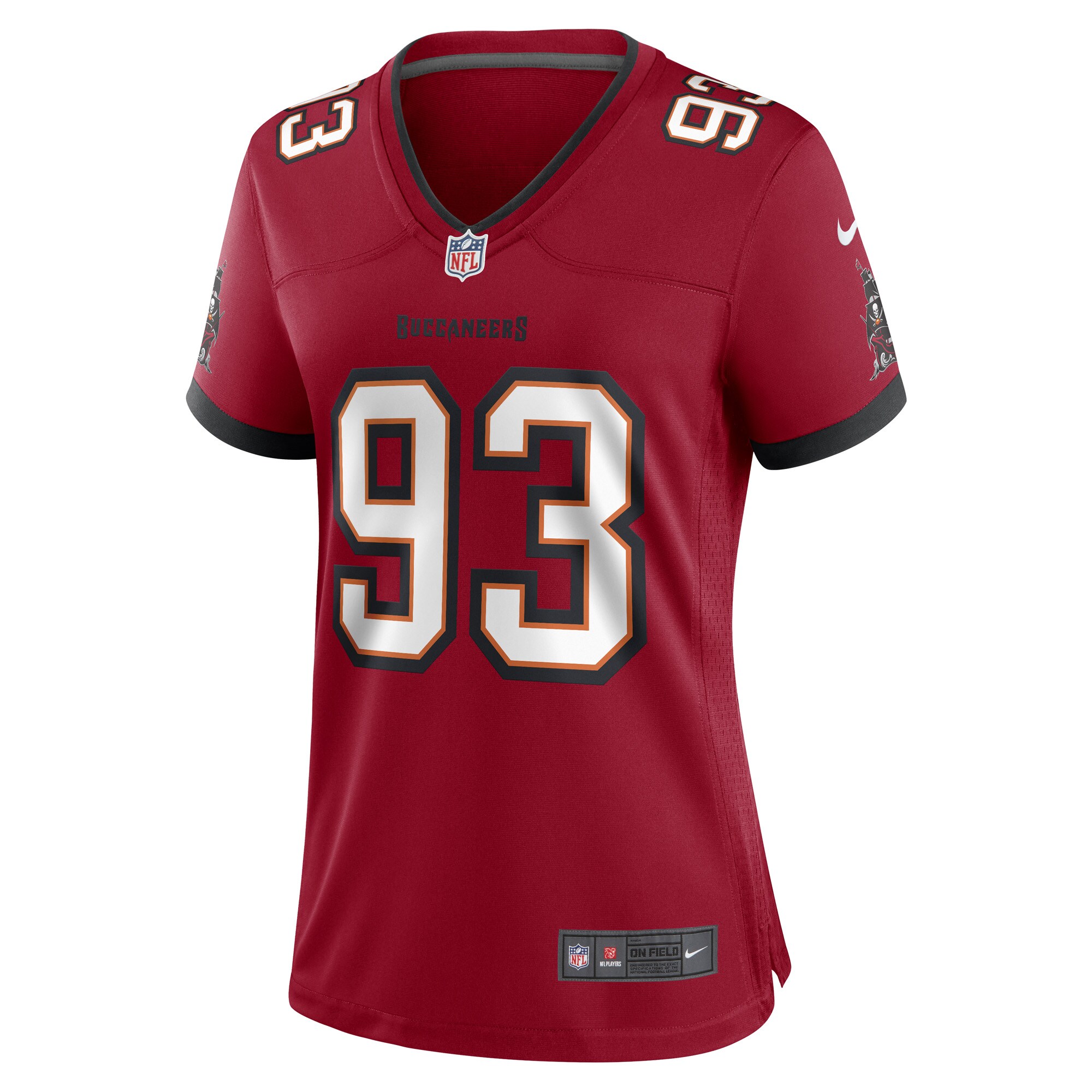 Willington Previlon Tampa Bay Buccaneers Women’s Game Player Jersey – Red