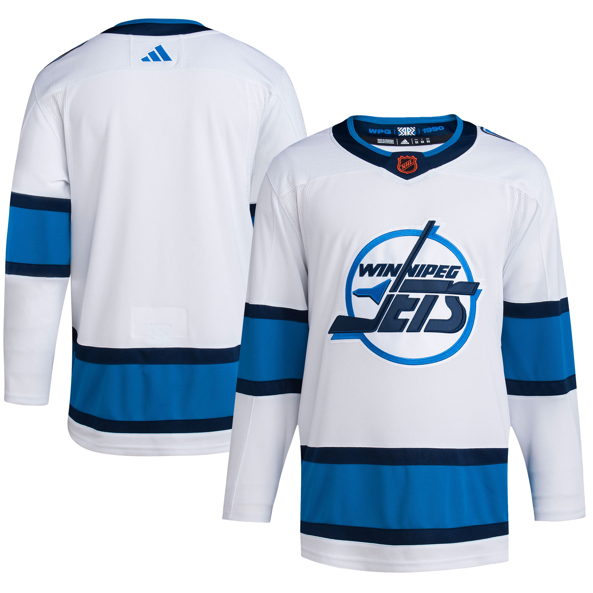 Winnipeg Jets Reverse Retro 2.0 Blank Jersey - White