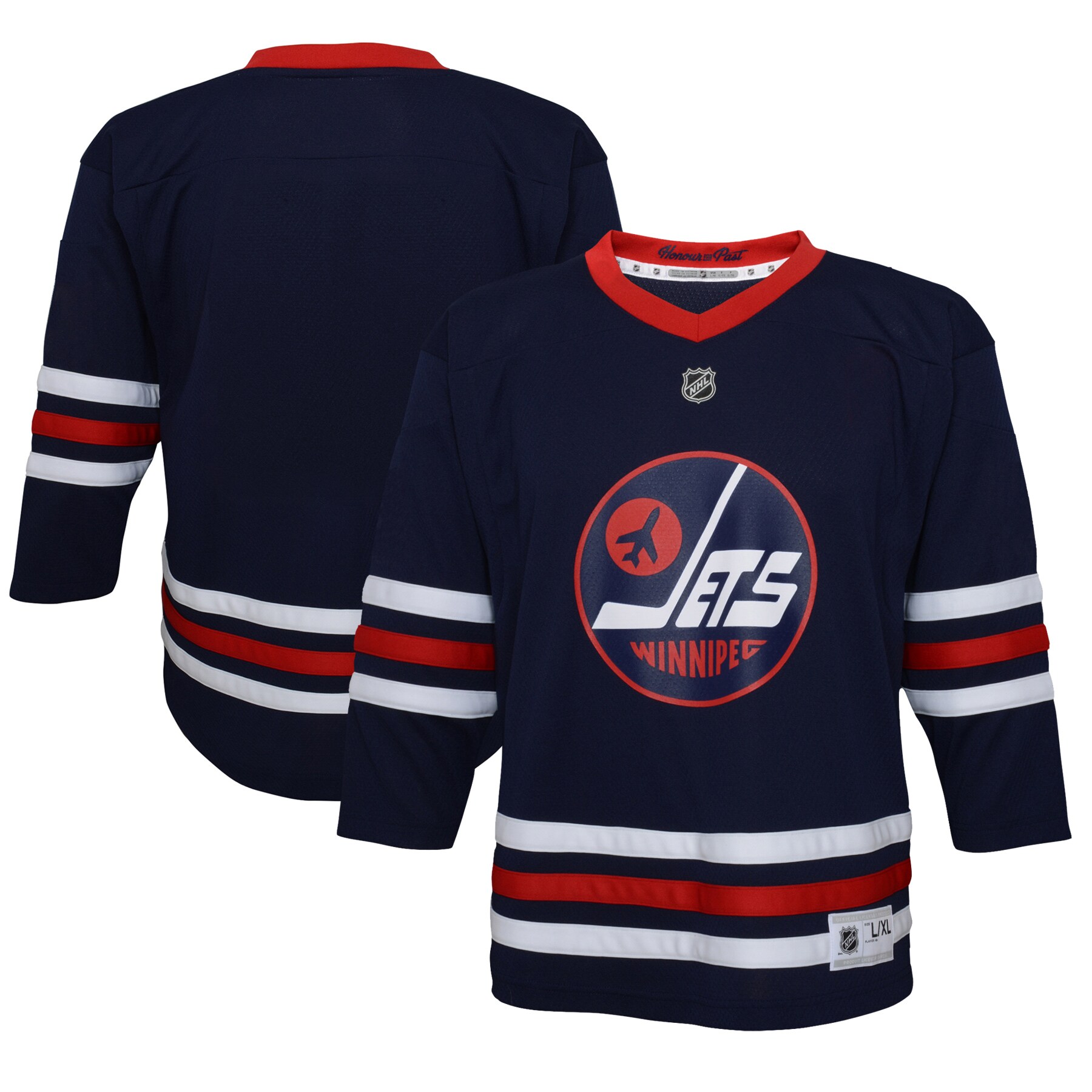 Winnipeg Jets Toddler 2021/22 Alternate Jersey - Navy