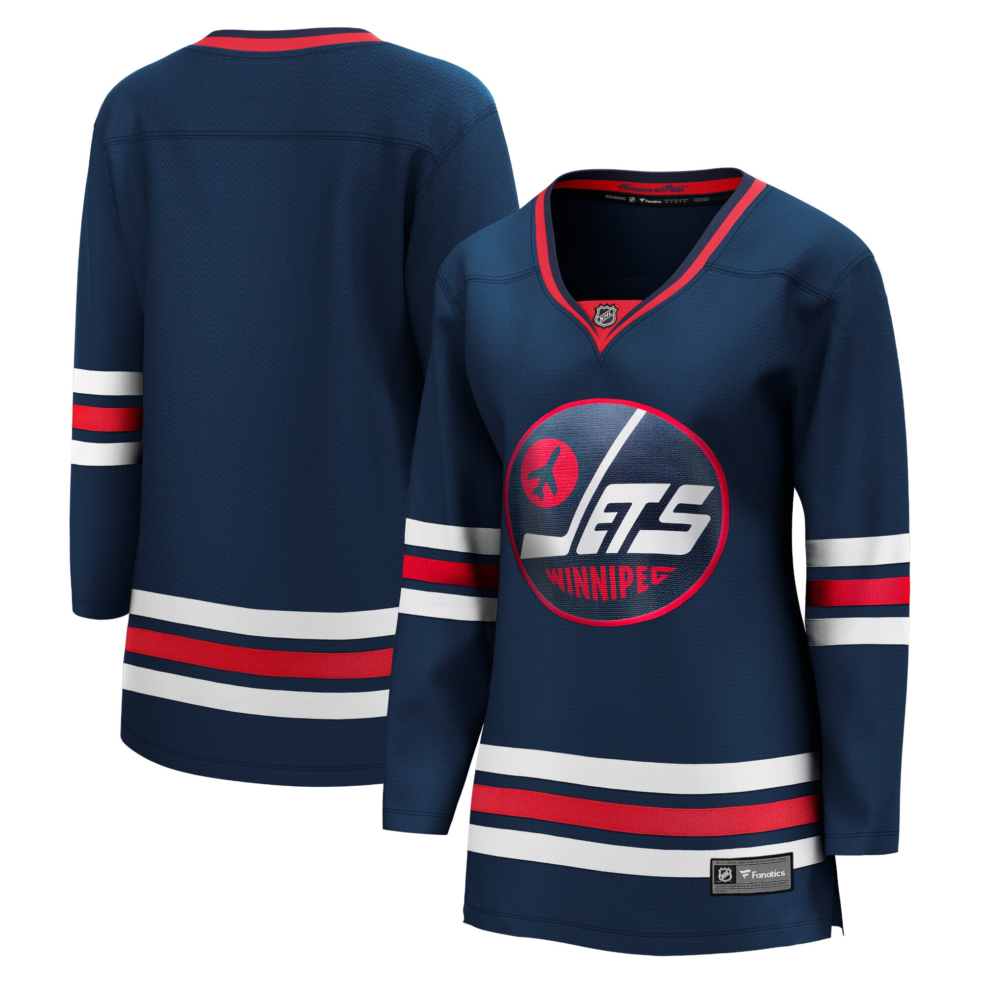 Winnipeg Jets Women's 2021/22 Alternate Premier Breakaway Player Jersey - Navy