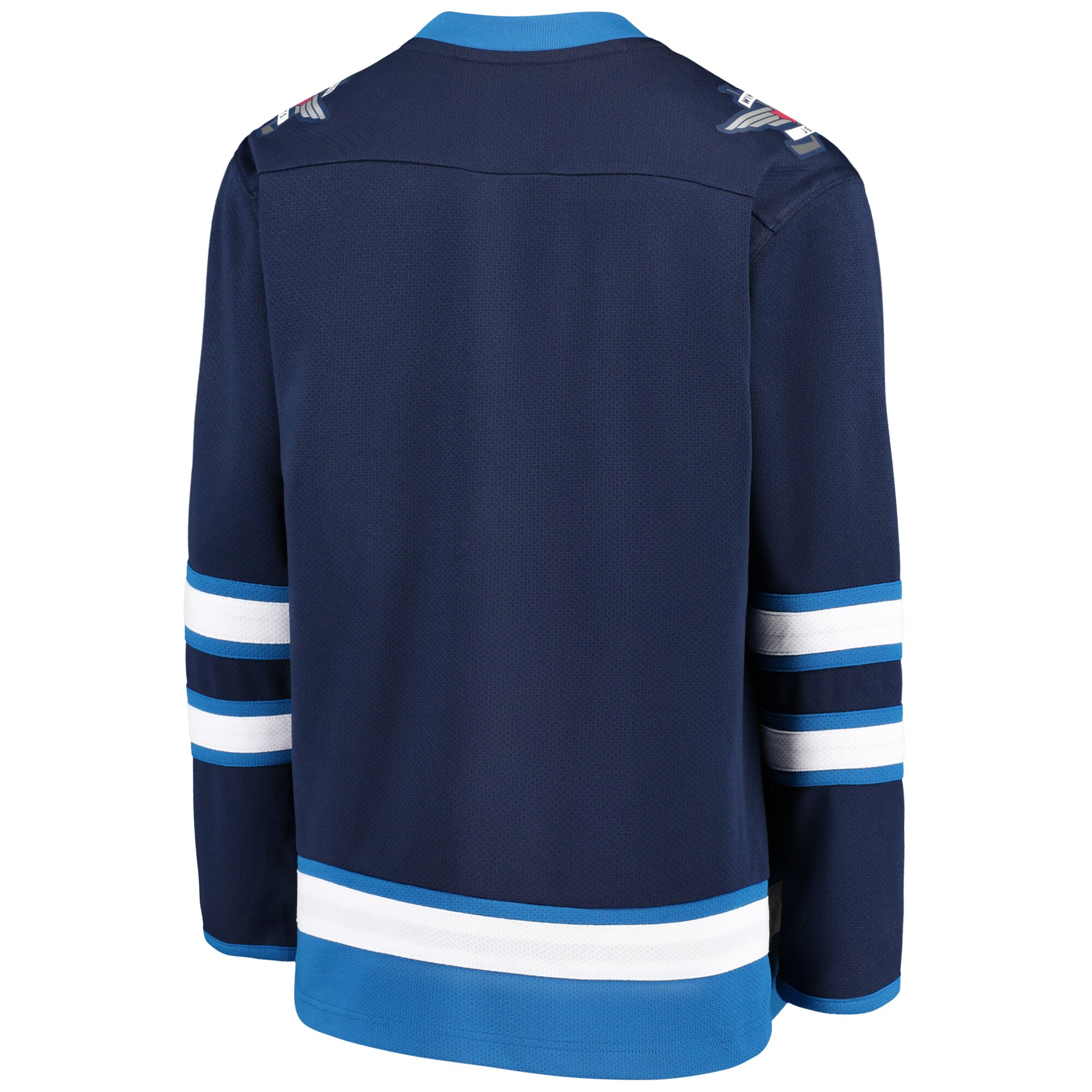 Winnipeg Jets Youth Home Blank Jersey – Blue