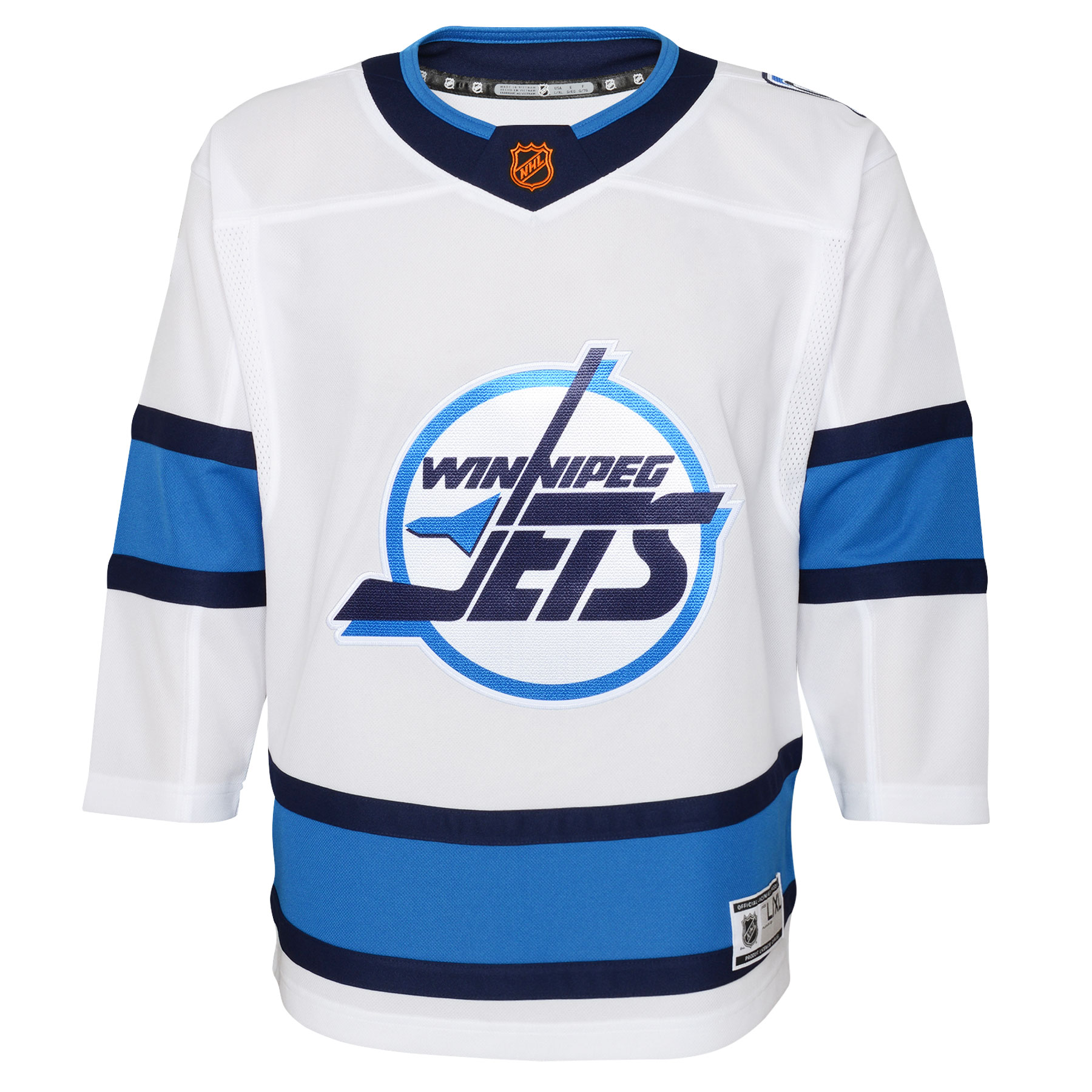 Winnipeg Jets Youth Special Edition 2.0 Premier Blank Jersey – White