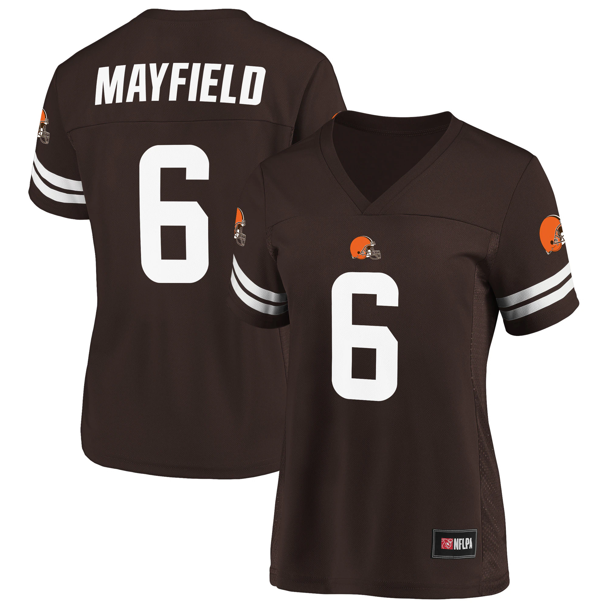 Women's Baker Mayfield Brown Cleveland Browns Player Jersey
