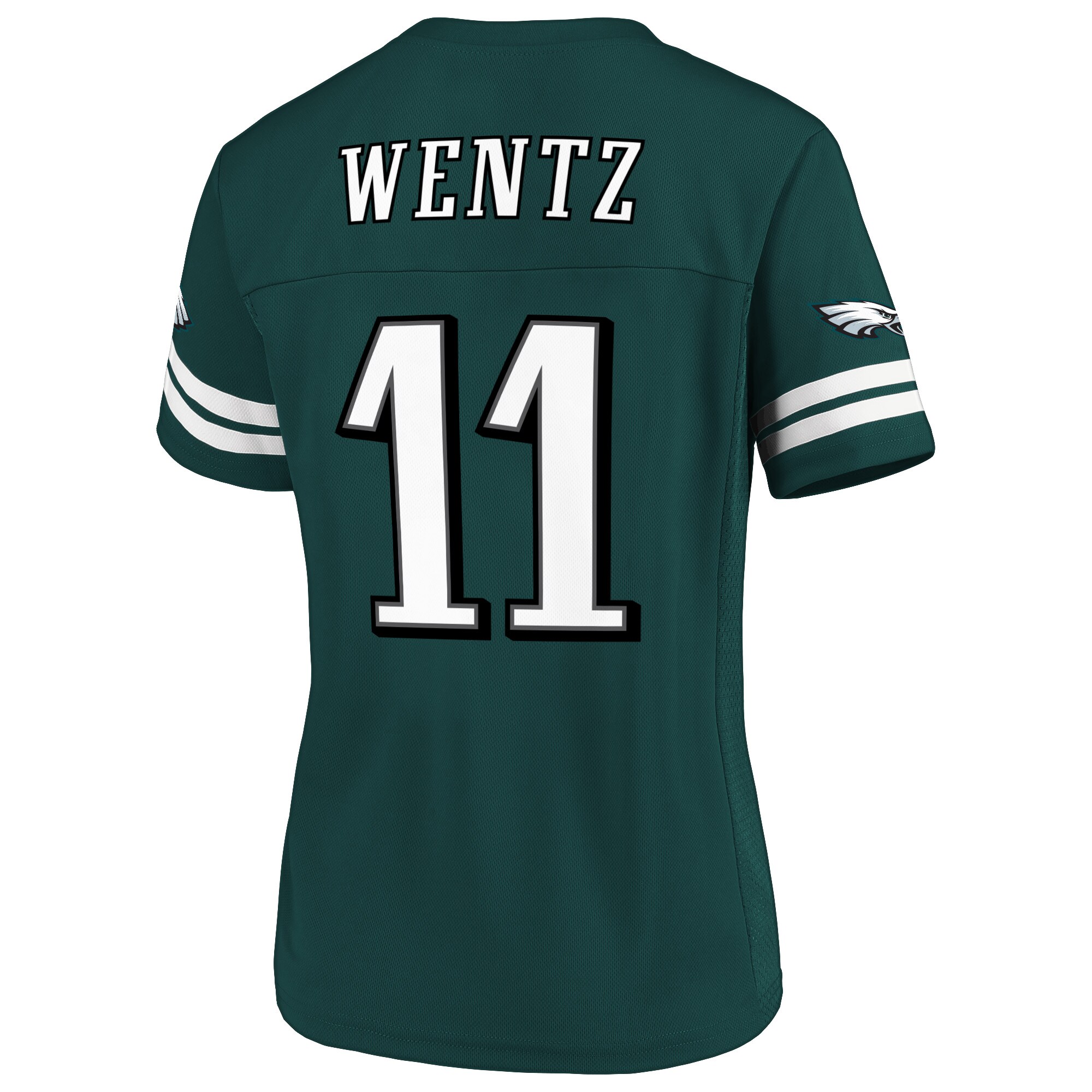 Women’s Carson Wentz Midnight Green Philadelphia Eagles Player Jersey