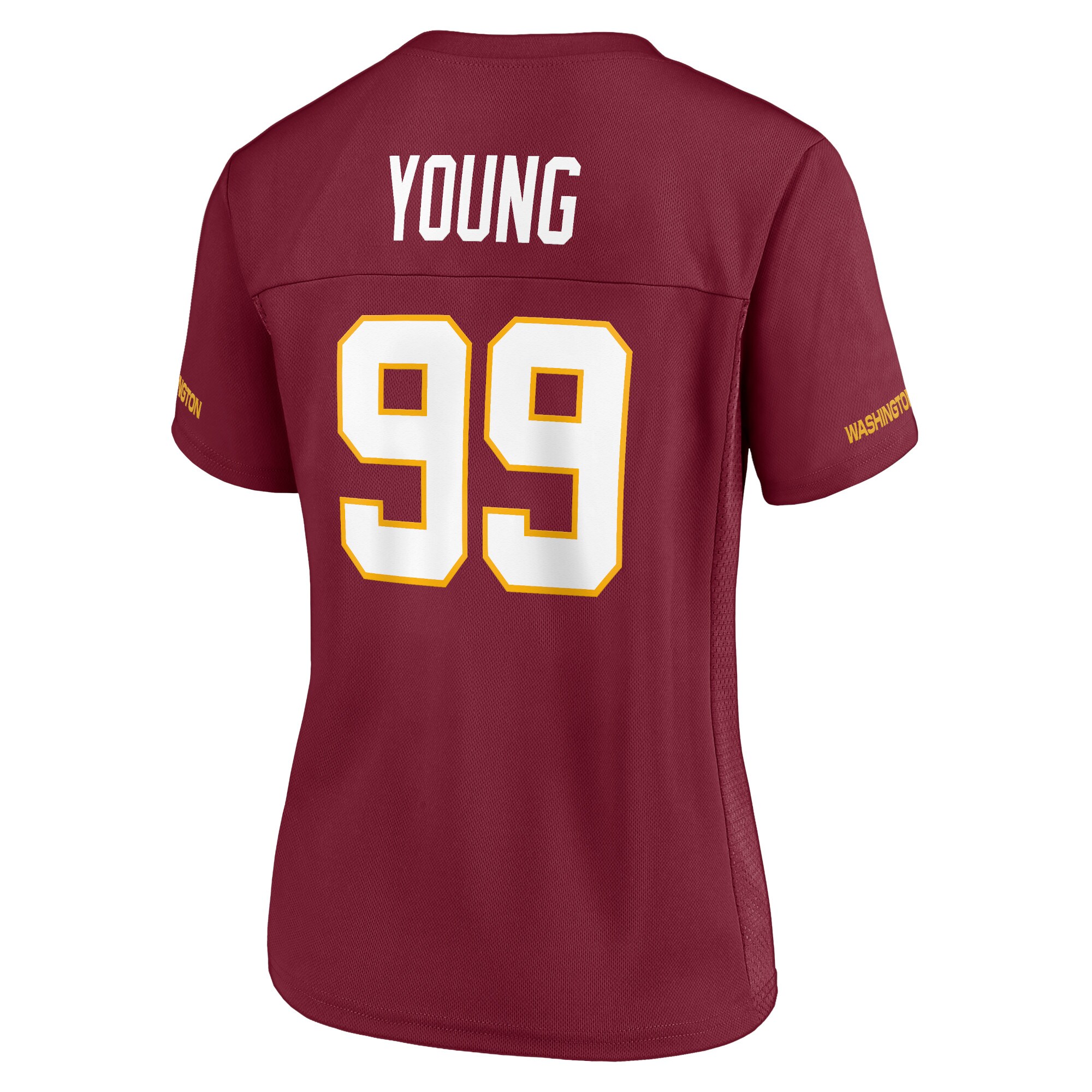 Women’s Chase Young Burgundy Washington Football Team Player Jersey