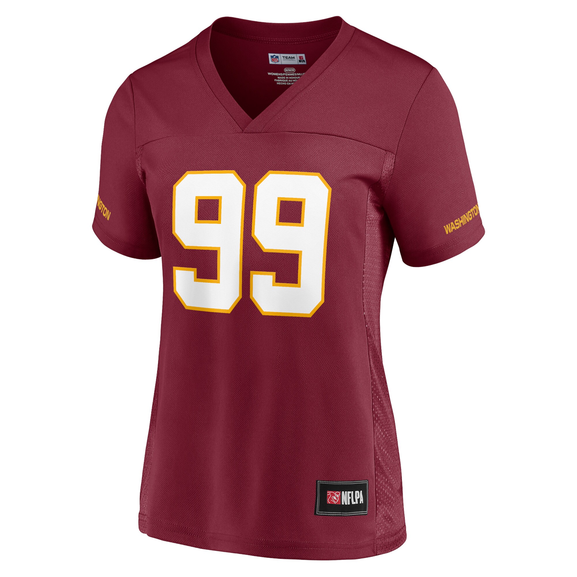 Women’s Chase Young Burgundy Washington Football Team Player Jersey
