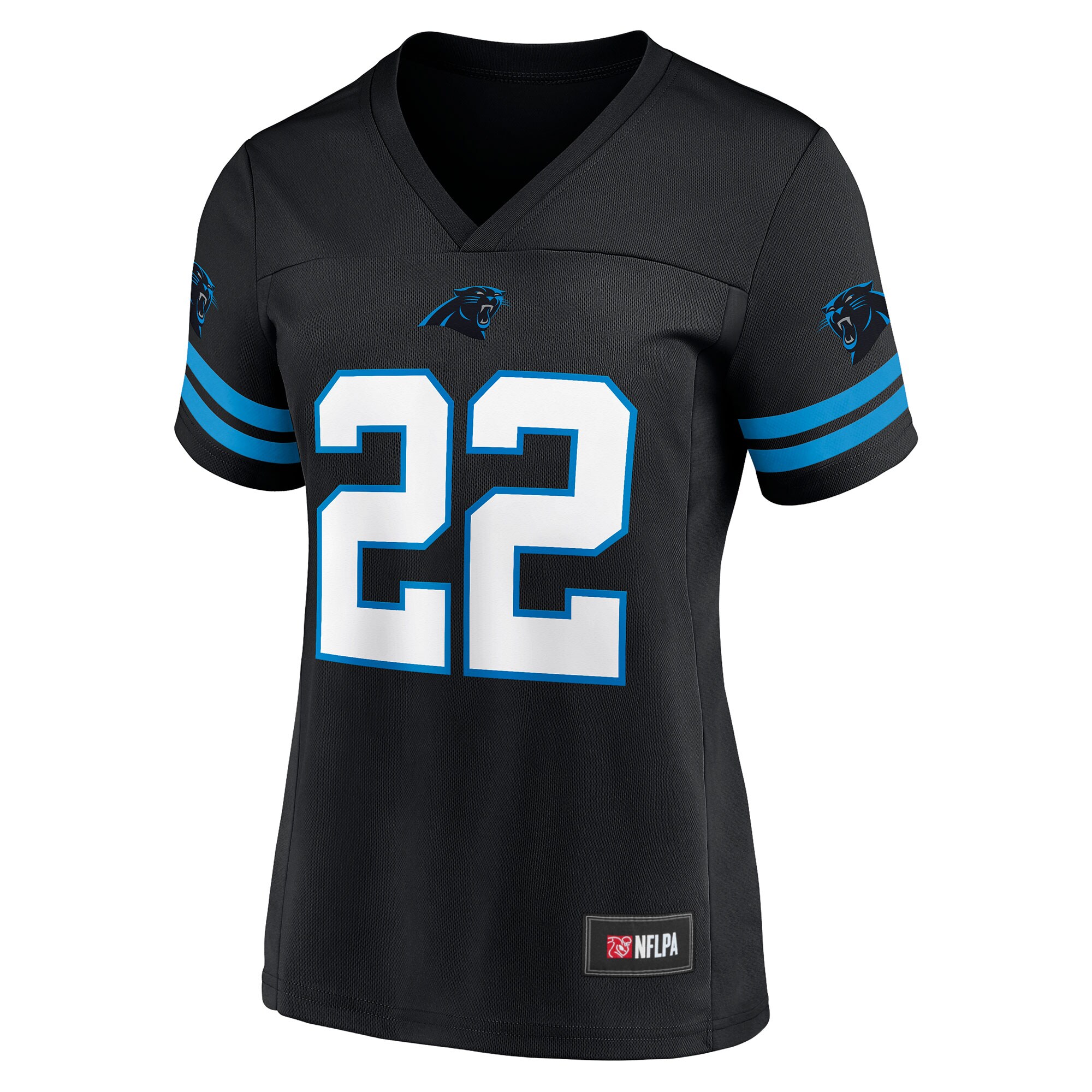 Women’s Christian Mccaffrey Black Carolina Panthers Game Time Player Jersey