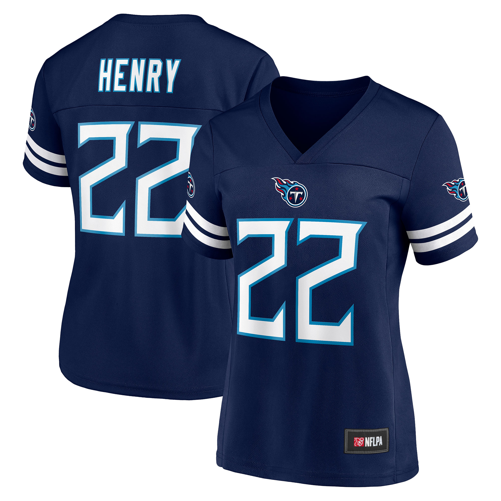 Women's Derrick Henry Navy Tennessee Titans Game Time Player Jersey