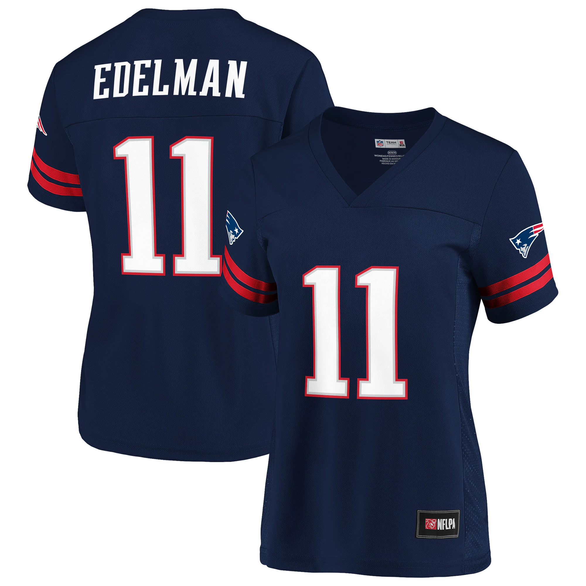 Women's Julian Edelman Navy New England Patriots Player Jersey