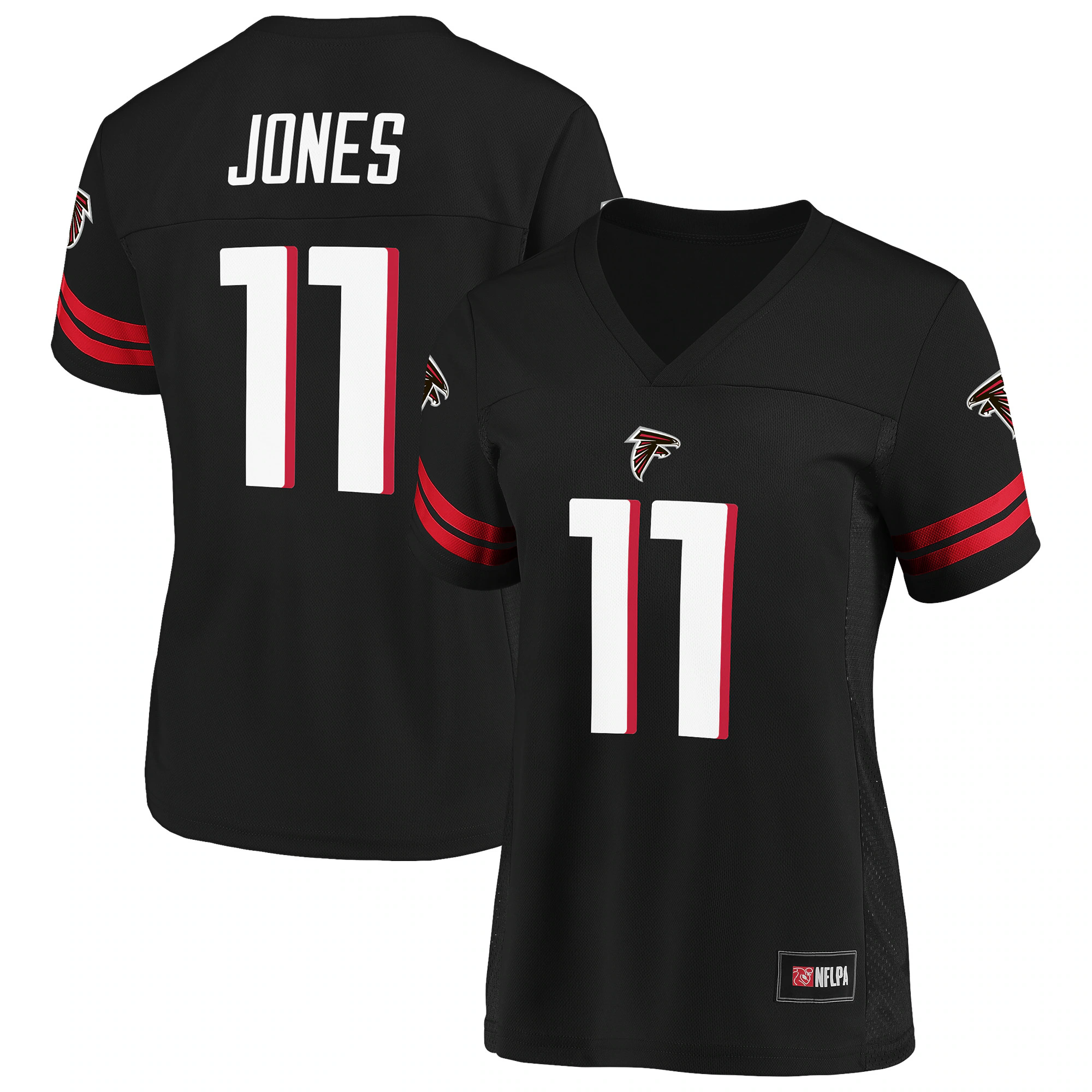 Women's Julio Jones Black Atlanta Falcons Player Jersey