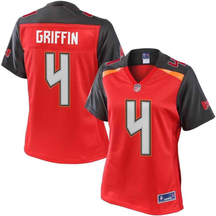 Women's Tampa Bay Buccaneers Ryan Griffin Pro Line Team Color Jersey