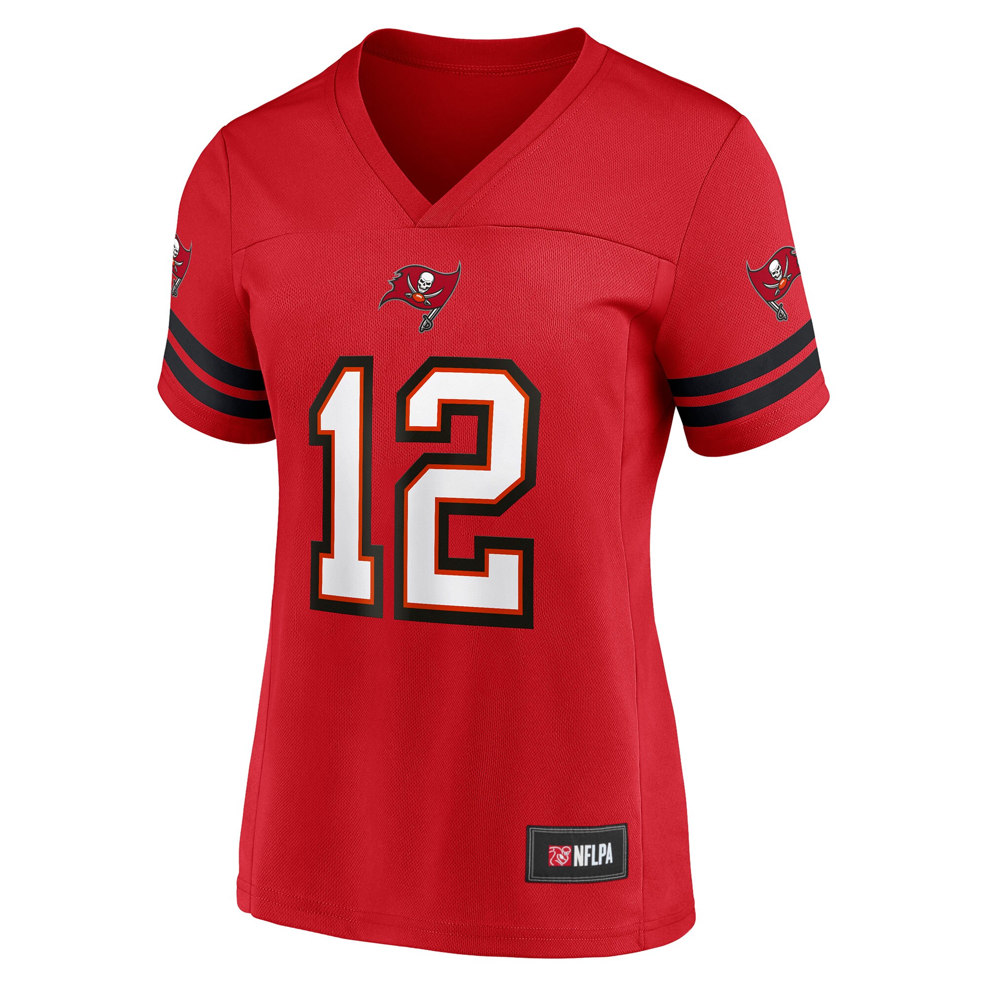 Women’s Tom Brady Red Tampa Bay Buccaneers Game Time Player Jersey