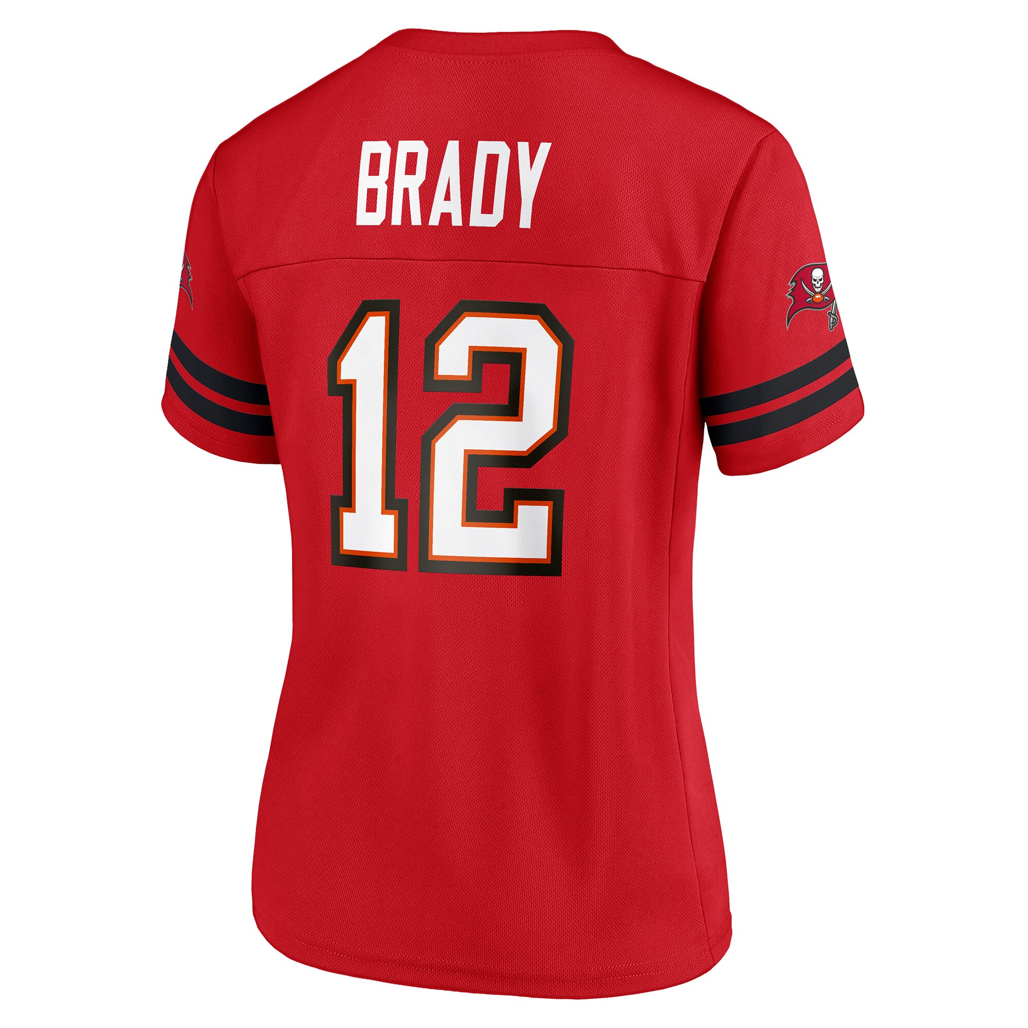 Women’s Tom Brady Red Tampa Bay Buccaneers Game Time Player Jersey