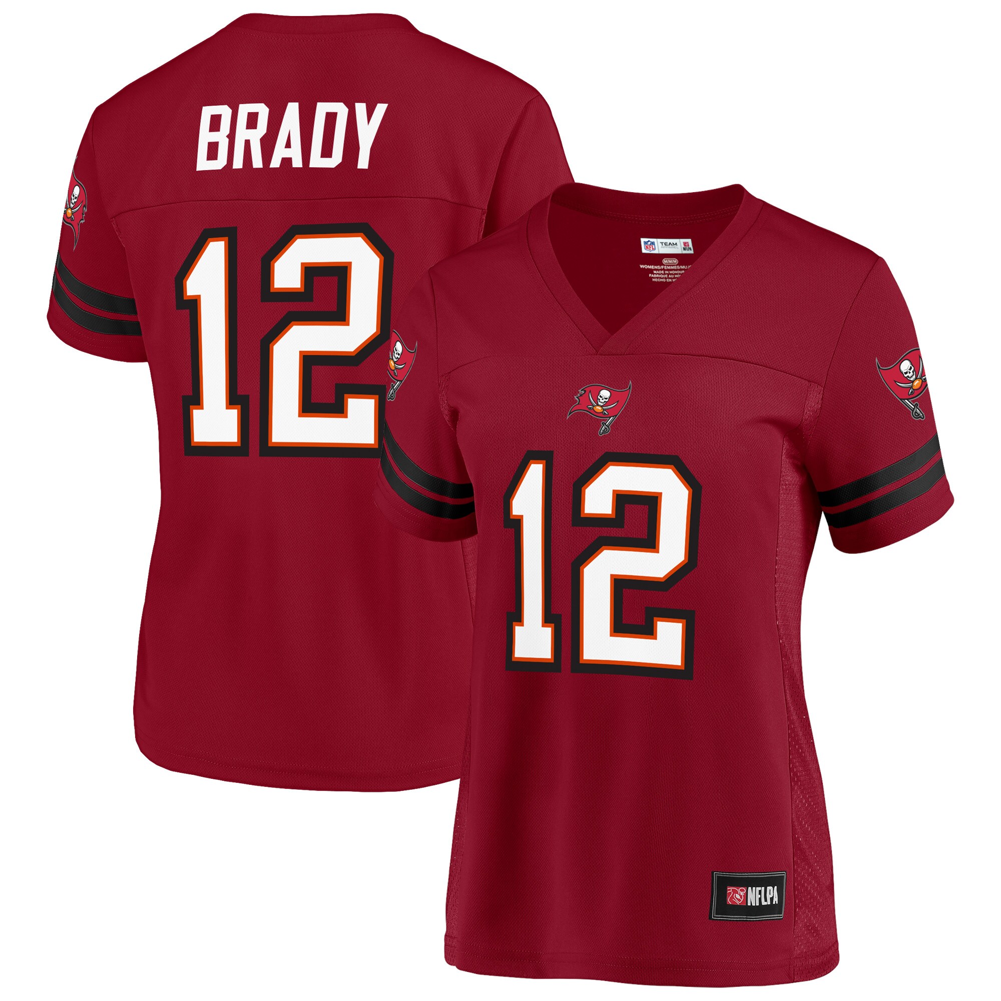 Women's Tom Brady Red Tampa Bay Buccaneers Player Jersey