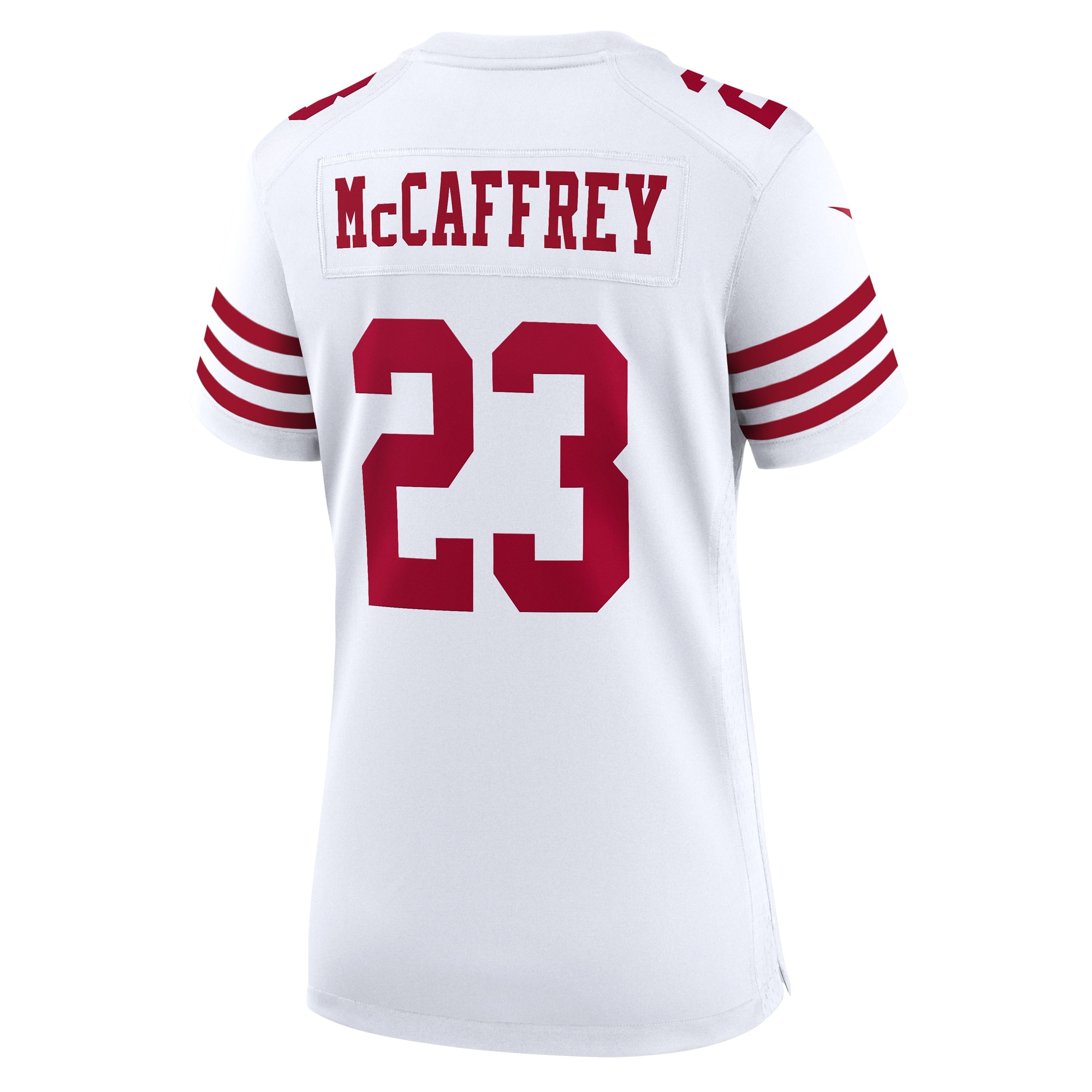 Women's San Francisco Christian Mccaffrey White Player Jersey