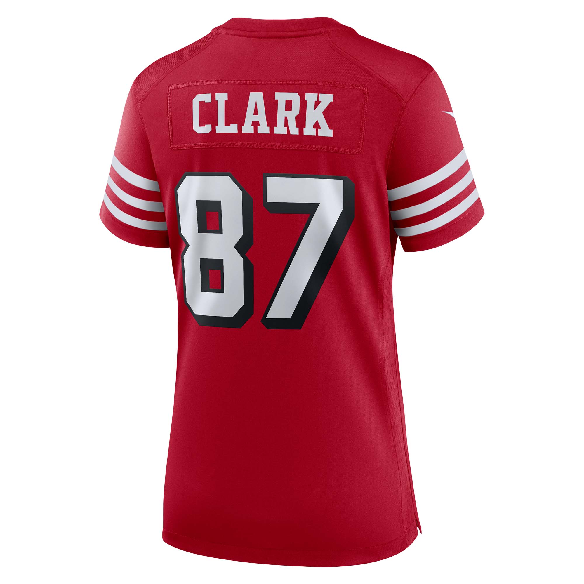 Women's San Francisco Dwight Clark Scarlet Alternate Game Jersey