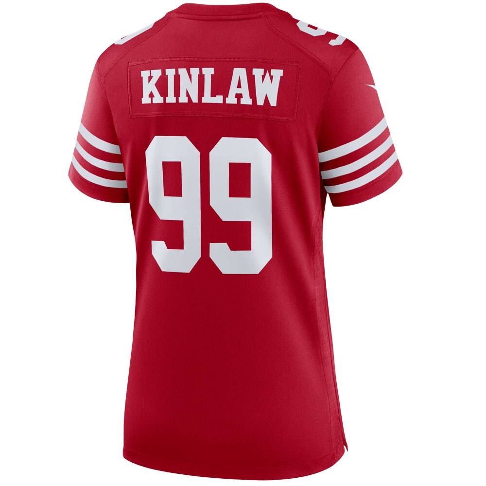 Women's San Francisco Javon Kinlaw Scarlet Player Jersey