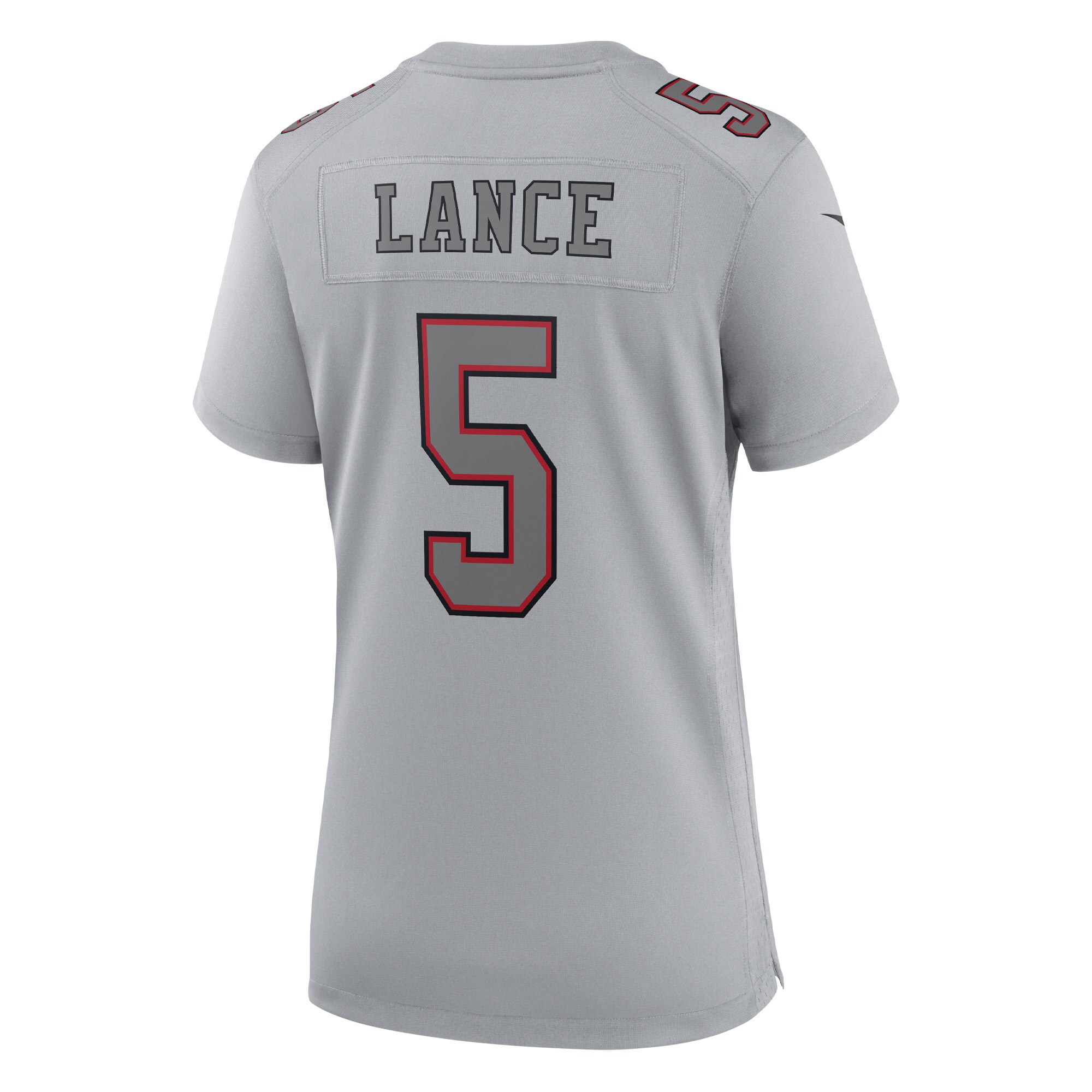 Women's San Francisco Trey Lance Gray Atmosphere Fashion Game Jersey