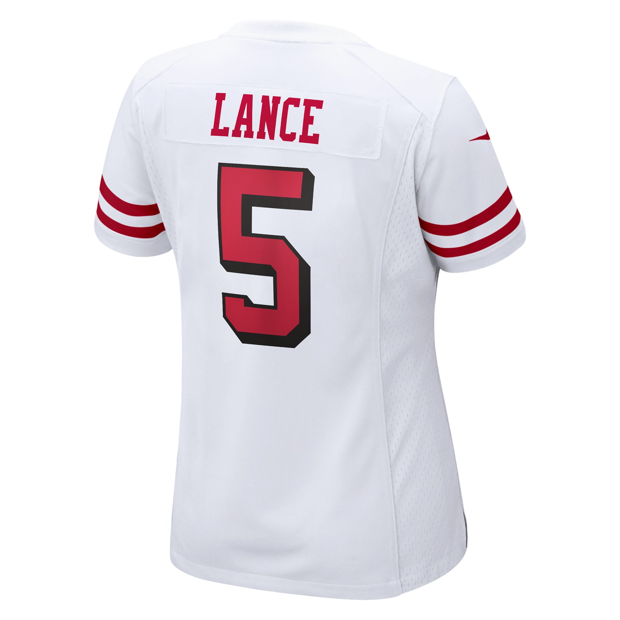 Women's San Francisco Trey Lance White Player Jersey