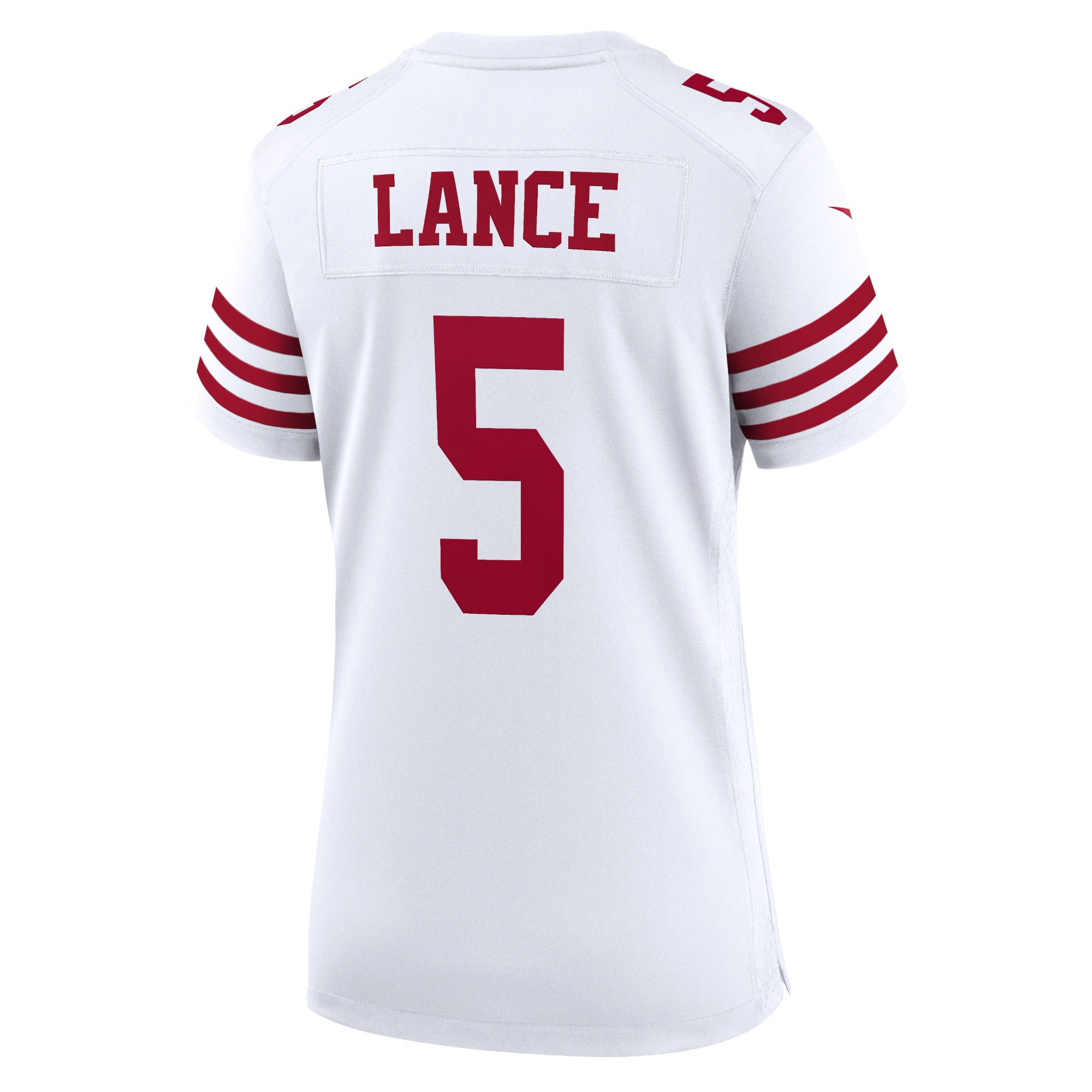 Women's San Francisco Trey Lance White Player Jersey