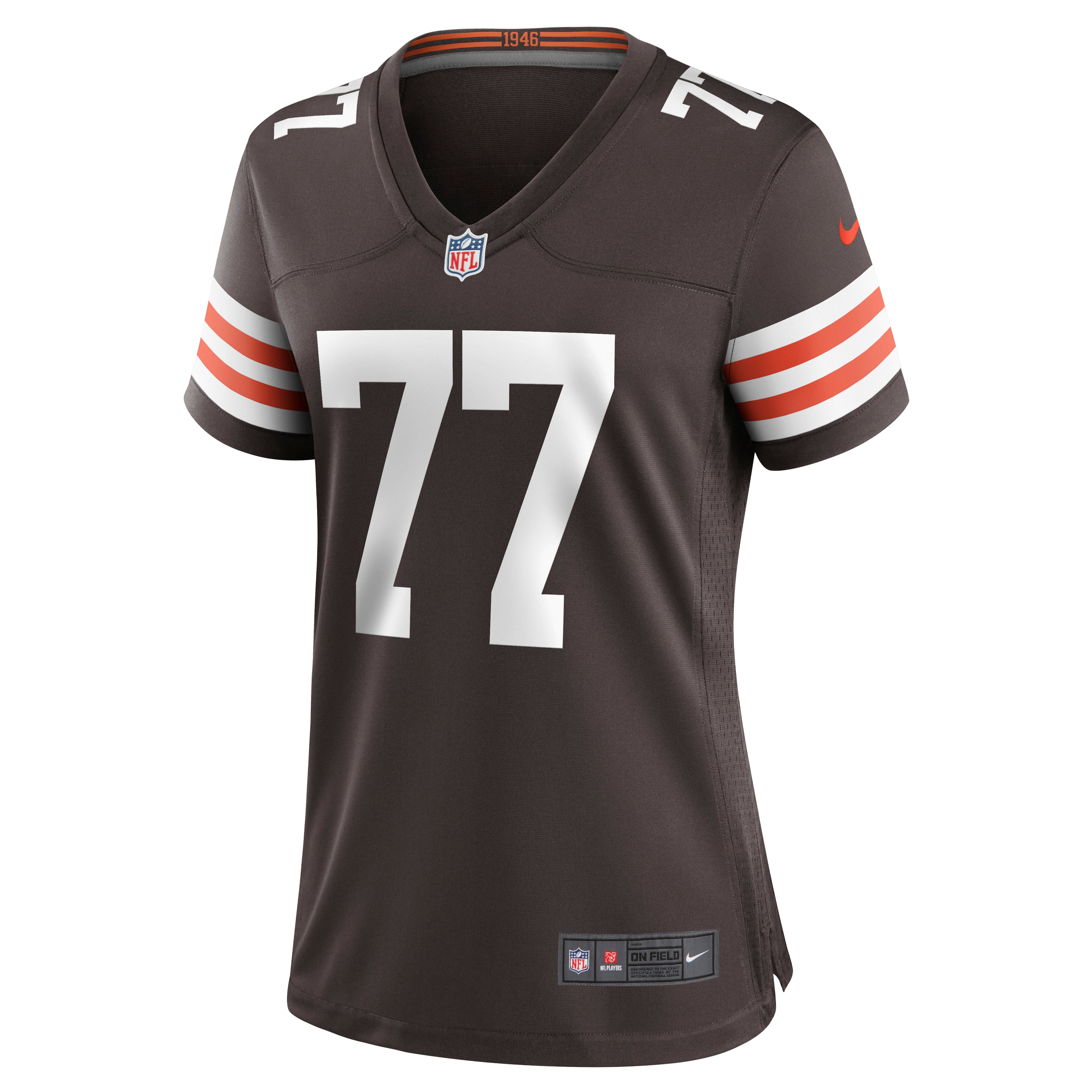 Wyatt Teller Cleveland Browns Women’s Game Jersey – Brown