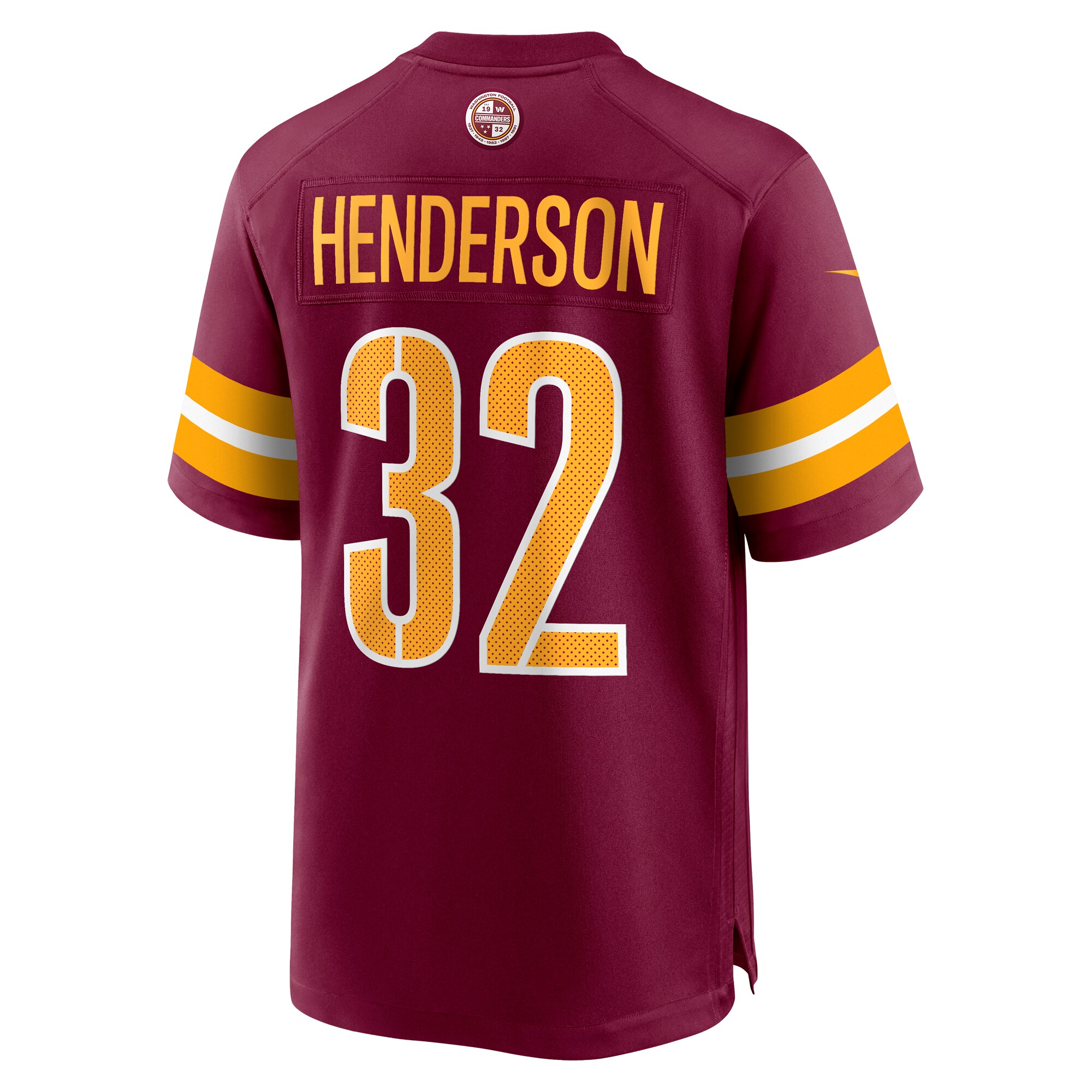 Xavier Henderson Washington Commanders Team Game Jersey – Burgundy