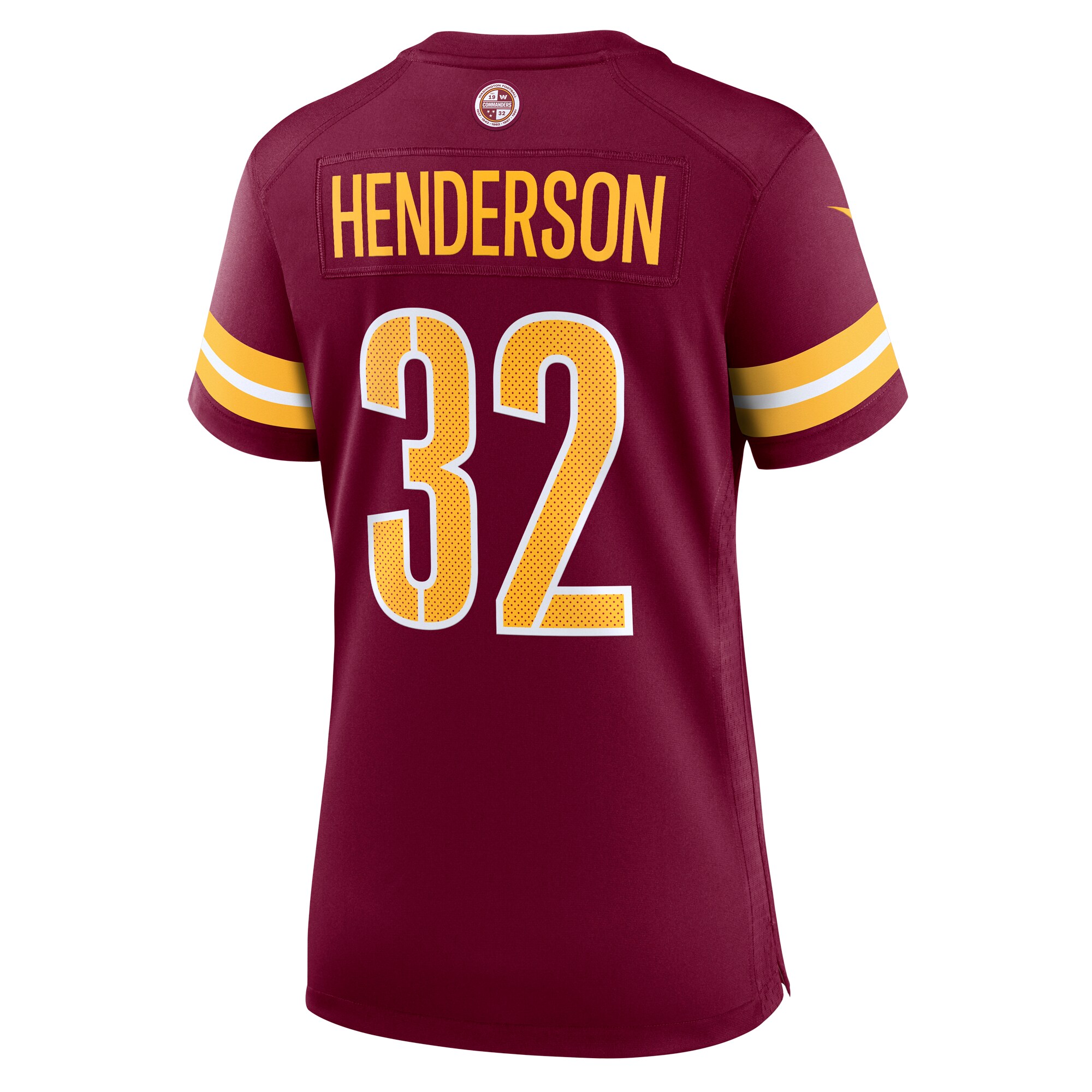 Xavier Henderson Washington Commanders Women’s Team Game Jersey – Burgundy