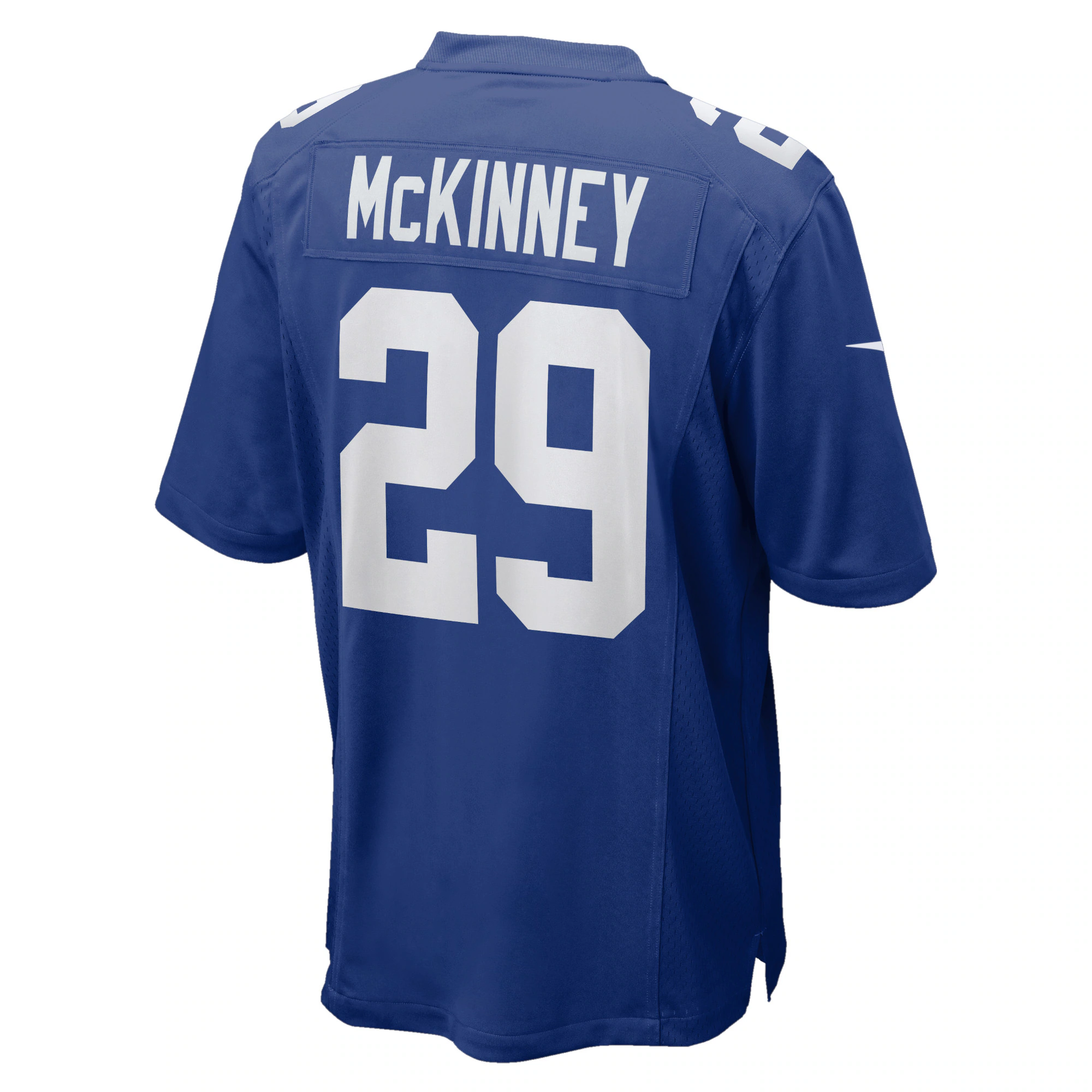Xavier Mckinney New York Giants Game Jersey – Royal