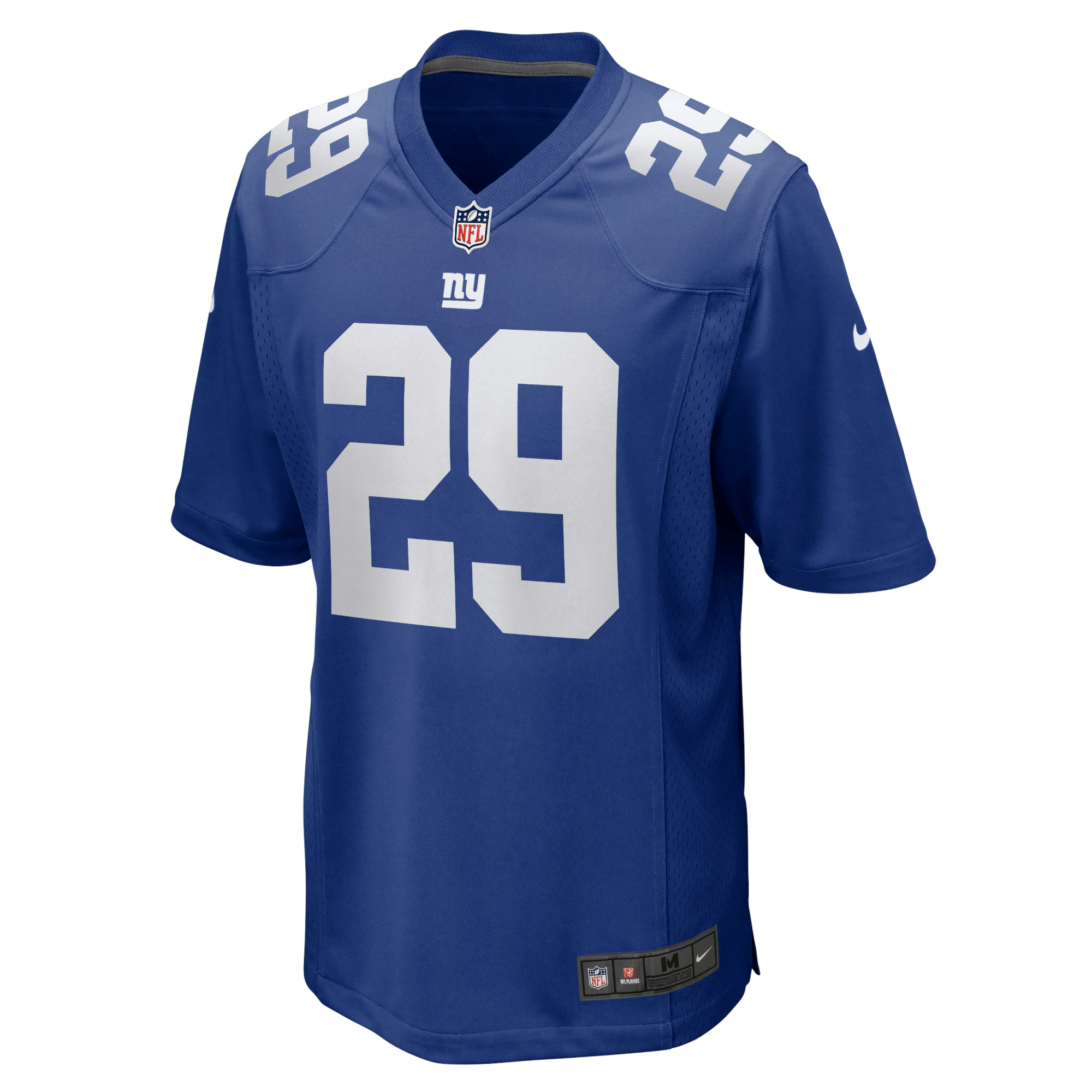 Xavier Mckinney New York Giants Game Jersey – Royal