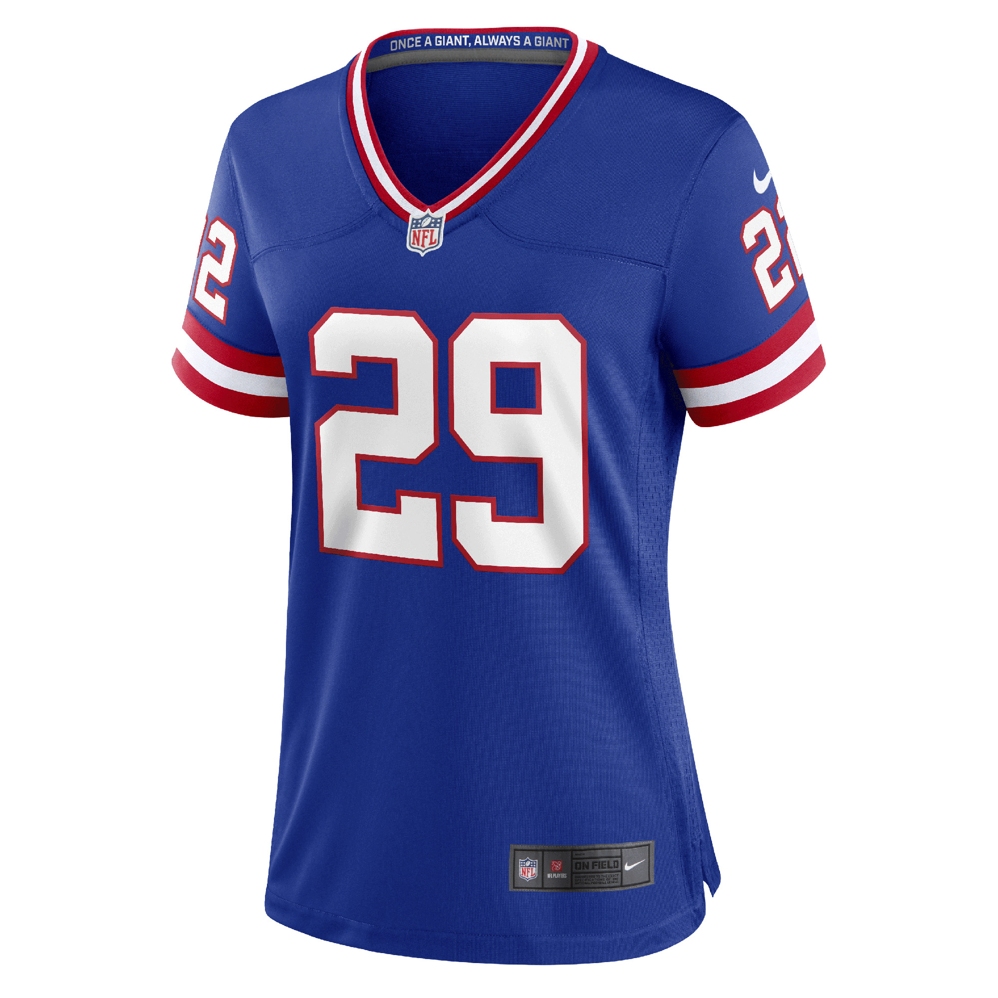 Xavier Mckinney New York Giants Women’s Classic Player Game Jersey – Royal