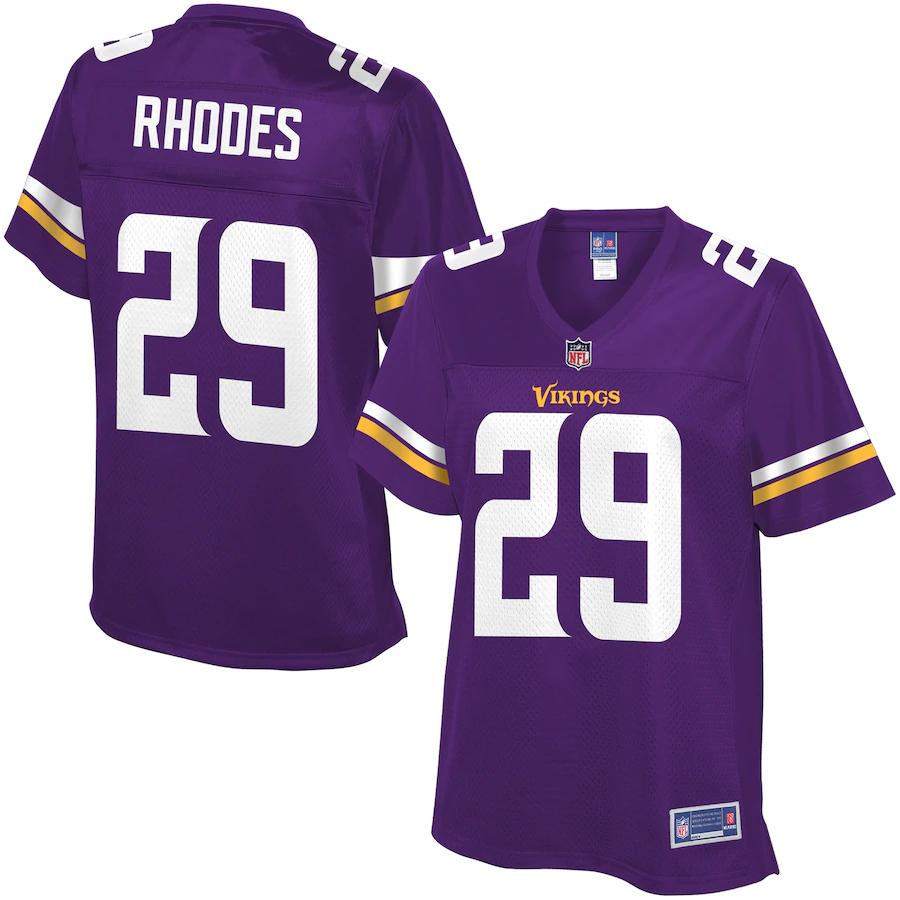 Xavier Rhodes Minnesota Vikings Pro Line Women's Team Color Jersey - Purple