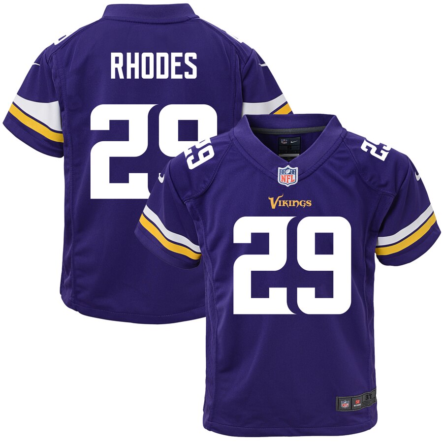 Xavier Rhodes Minnesota Vikings Youth Game Jersey - Purple