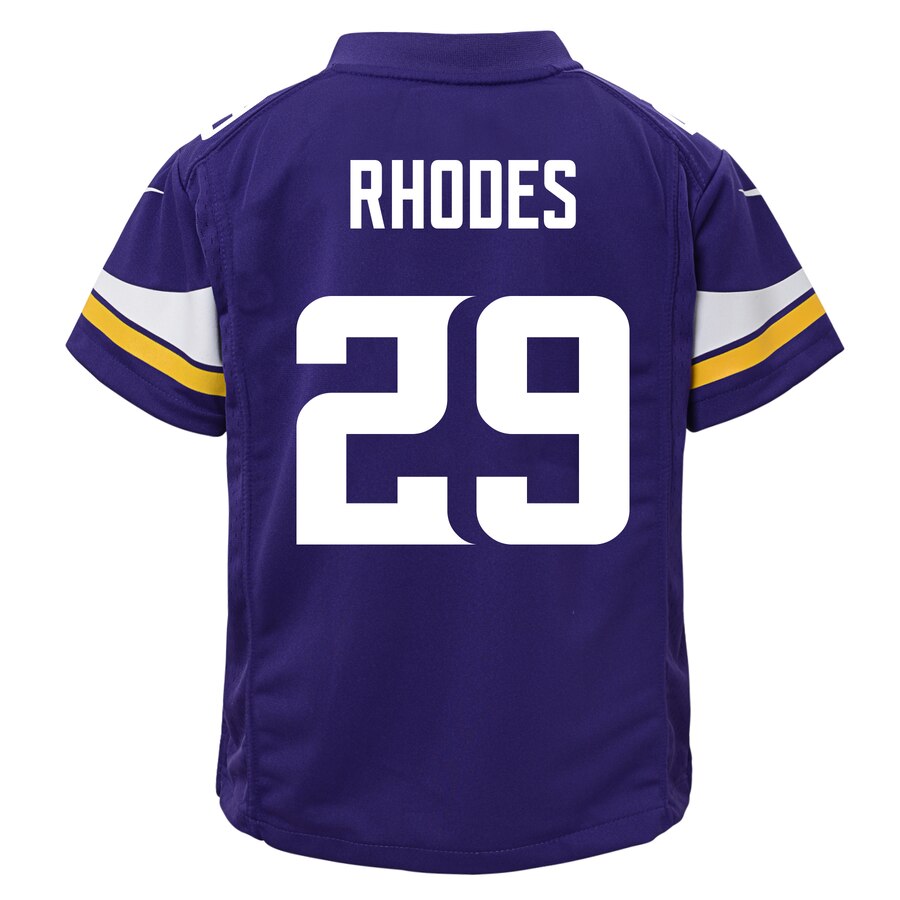 Xavier Rhodes Minnesota Vikings Youth Game Jersey – Purple