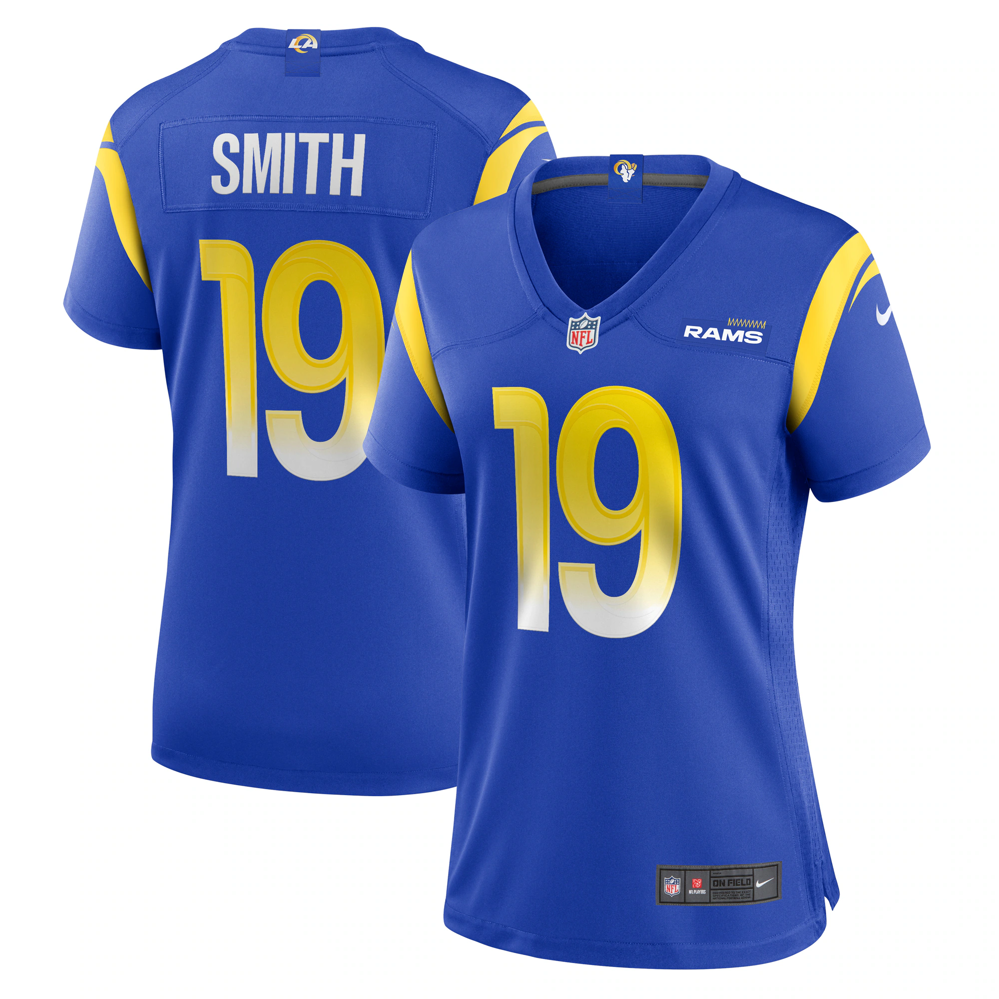 Xavier Smith Los Angeles Rams Women's Home Game Jersey - Royal