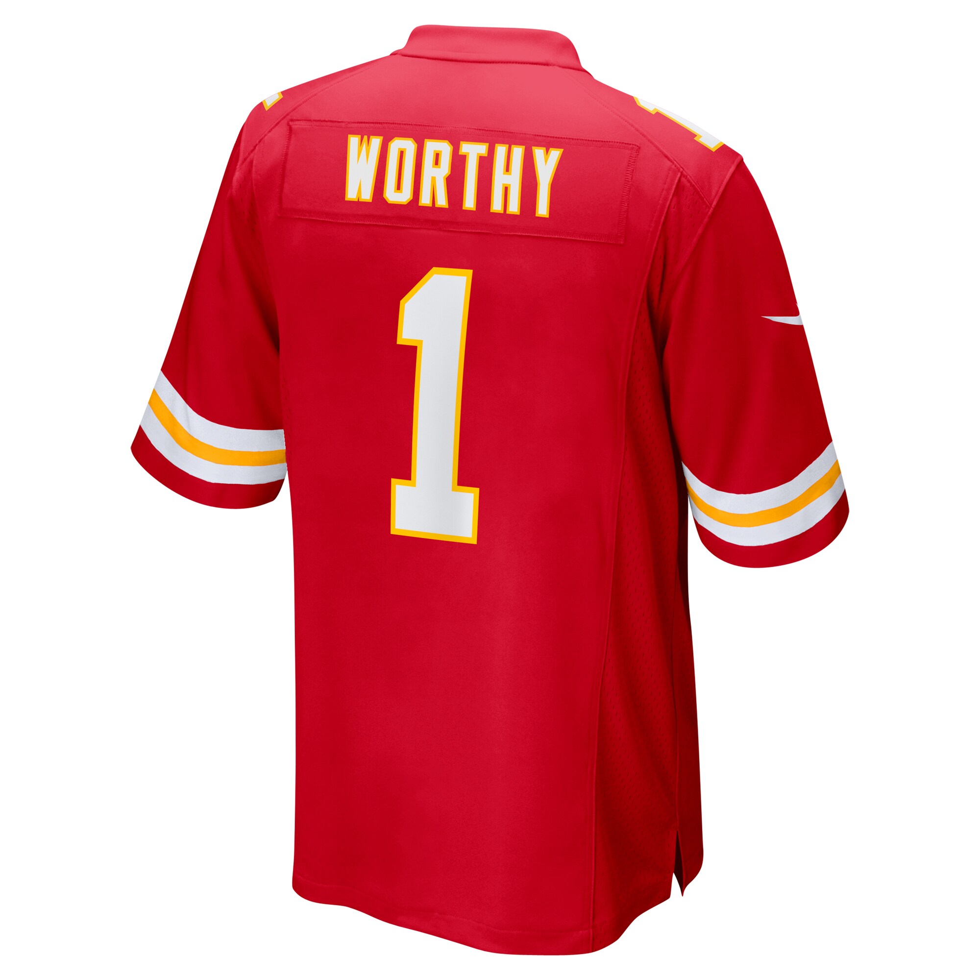 Xavier Worthy Kansas City Chiefs 2024 Draft First Round Pick Player Game Jersey – Red
