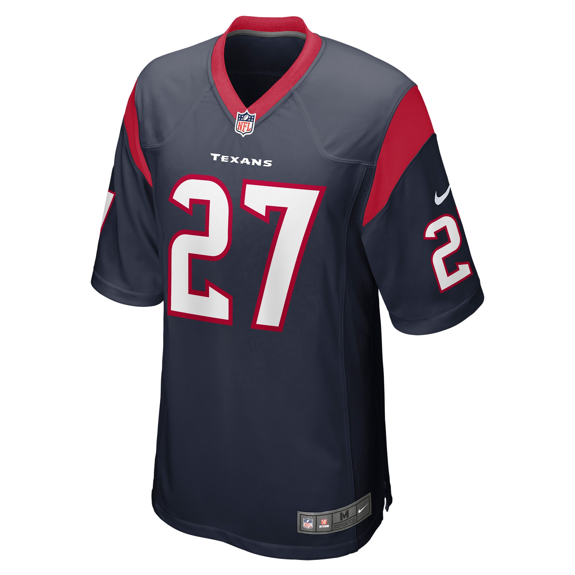 Xazavian Valladay Houston Texans Team Game Jersey – Navy