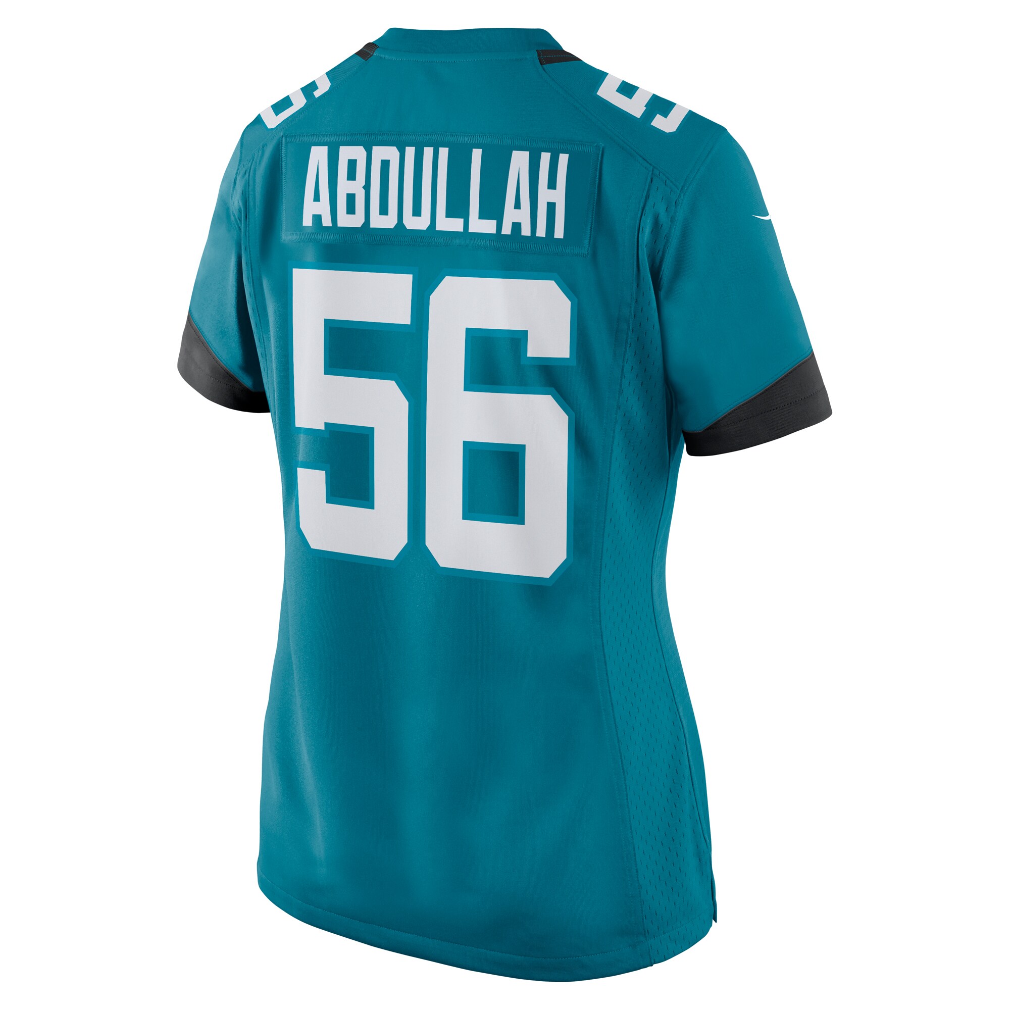Yasir Abdullah Jacksonville Jaguars Women’s Team Game Jersey – Teal