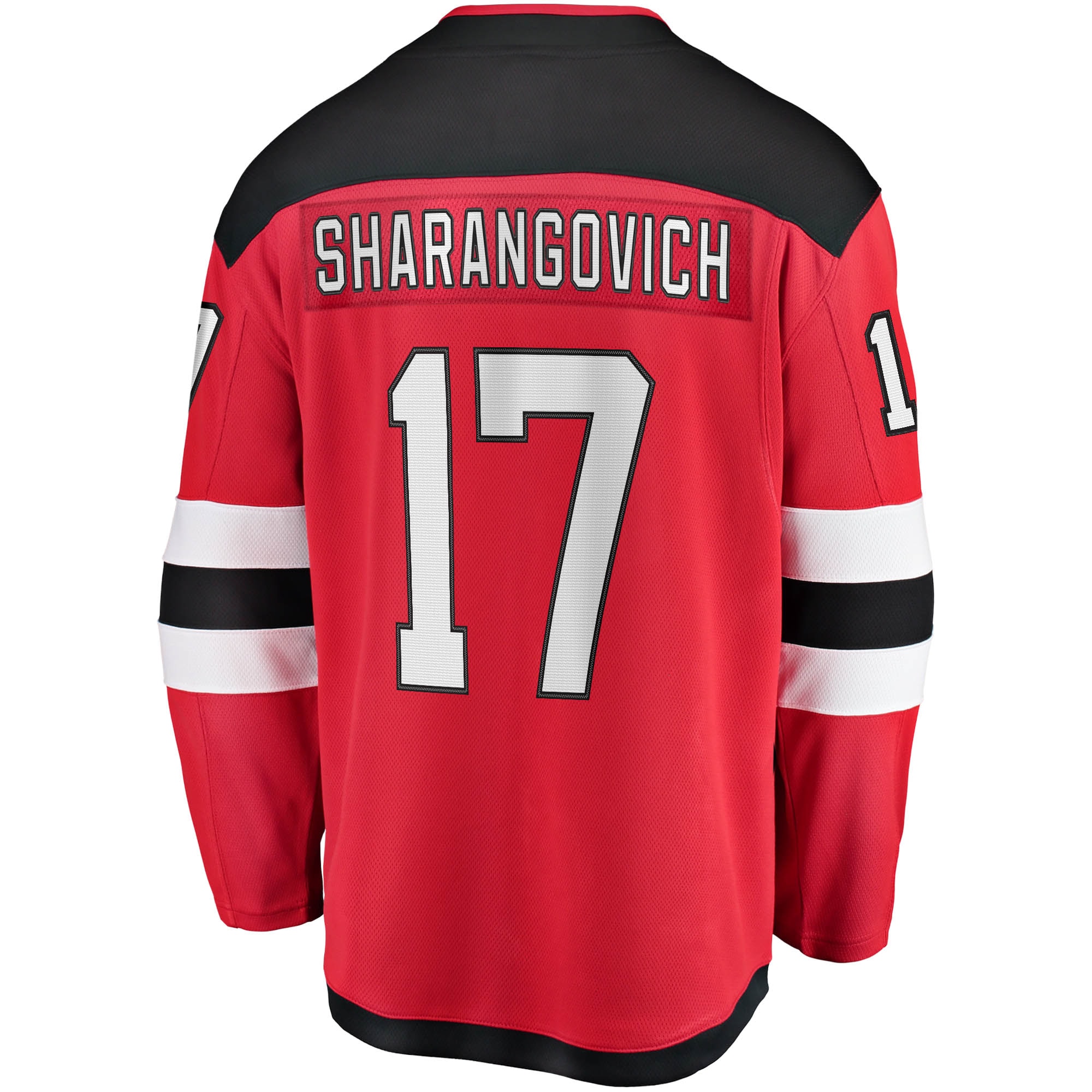 Yegor Sharangovich New Jersey Devils 2017/18 Home Breakaway Jersey – Red