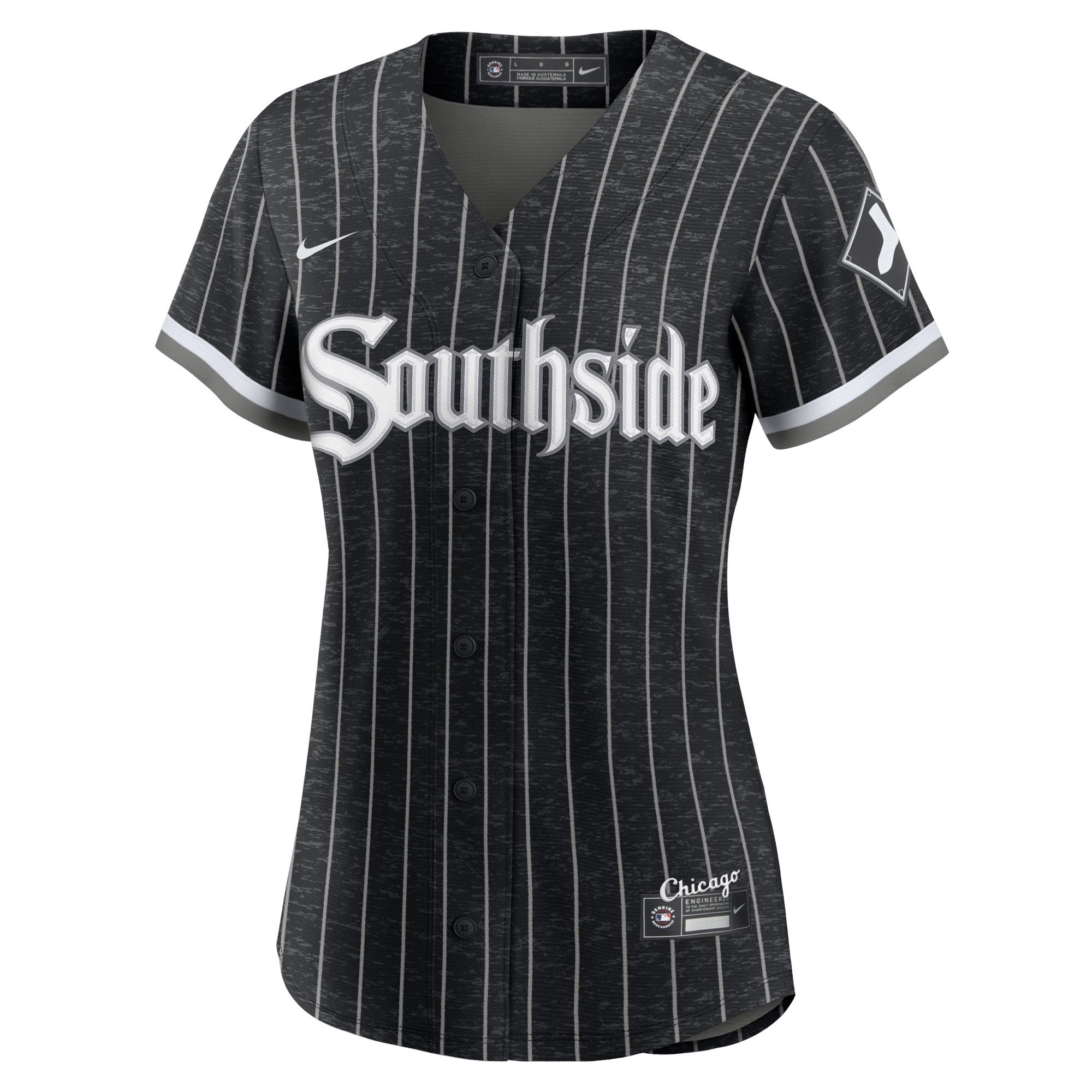 Yoan Moncada Chicago White Sox Women’s 2021 City Connect Player Jersey – Black