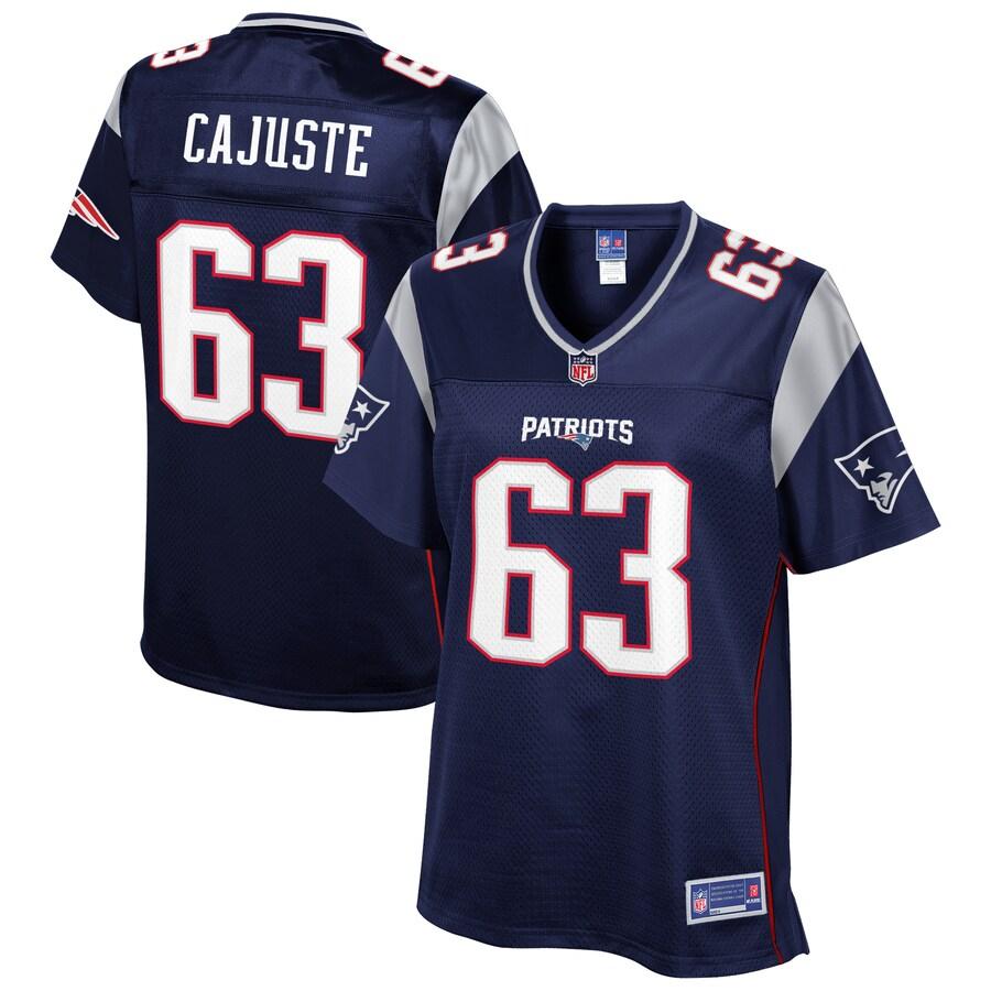 Yodny Cajuste New England Patriots Pro Line Women's Player Jersey - Navy