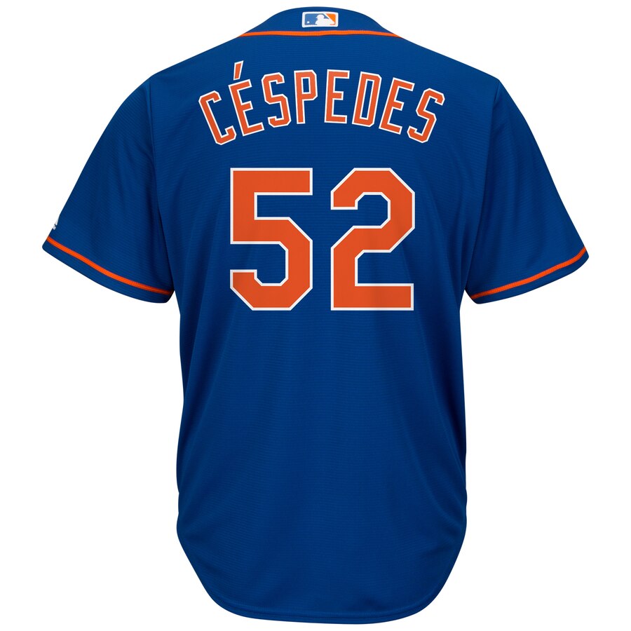 Yoenis Cespedes New York Mets Majestic Cool Base Player Jersey – Royal
