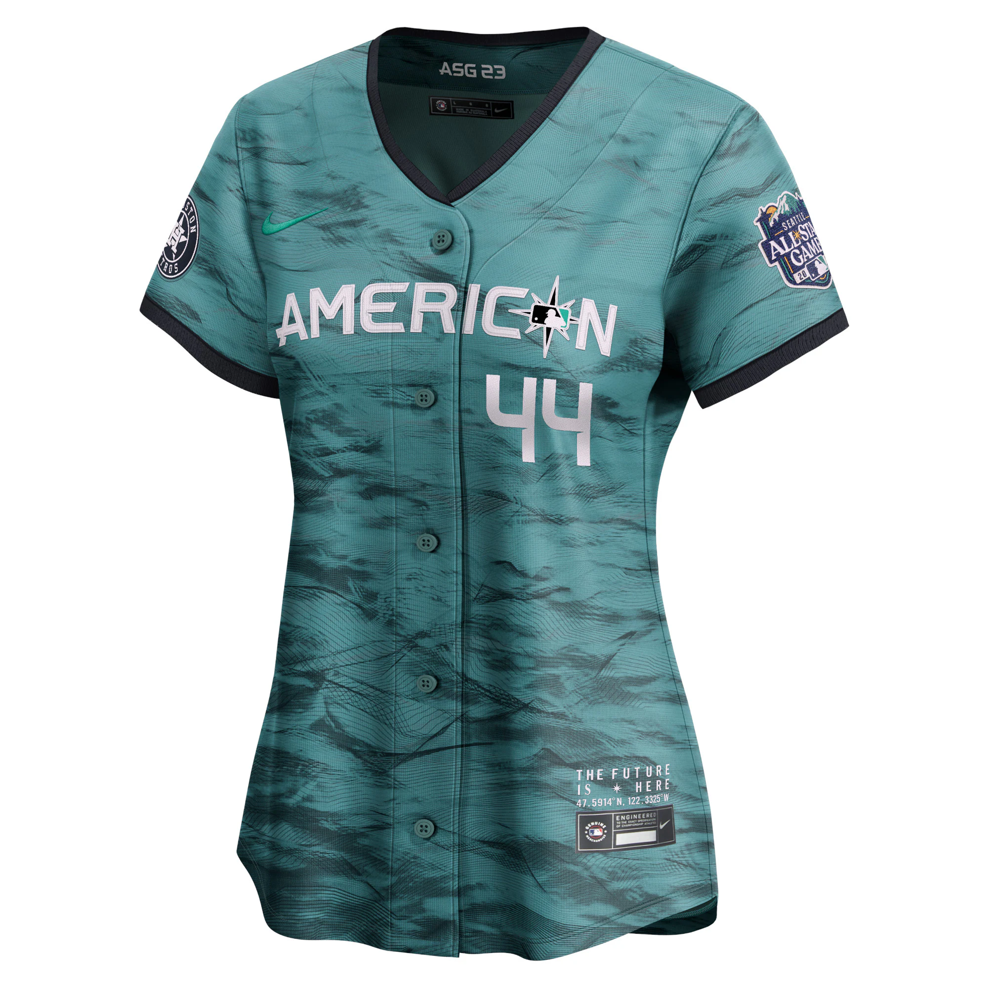 Yordan Alvarez American League Women’s 2023 All-star Game Limited Player Jersey – Teal