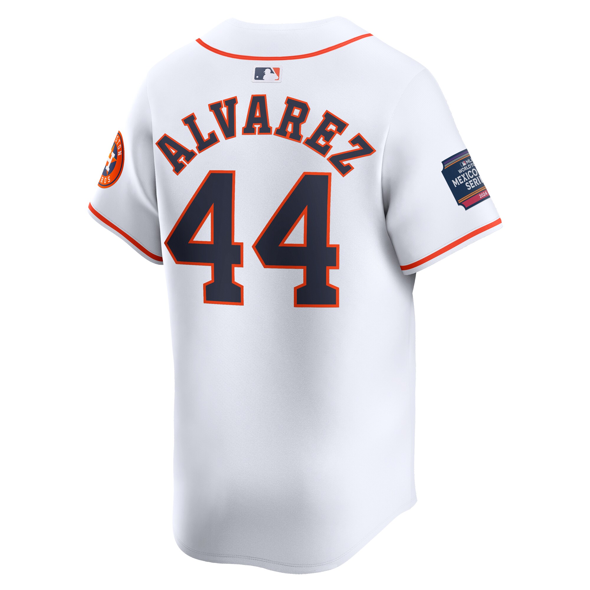 Yordan Alvarez Houston Astros 2024 World Tour Mexico City Series Home Limited Player Jersey – White