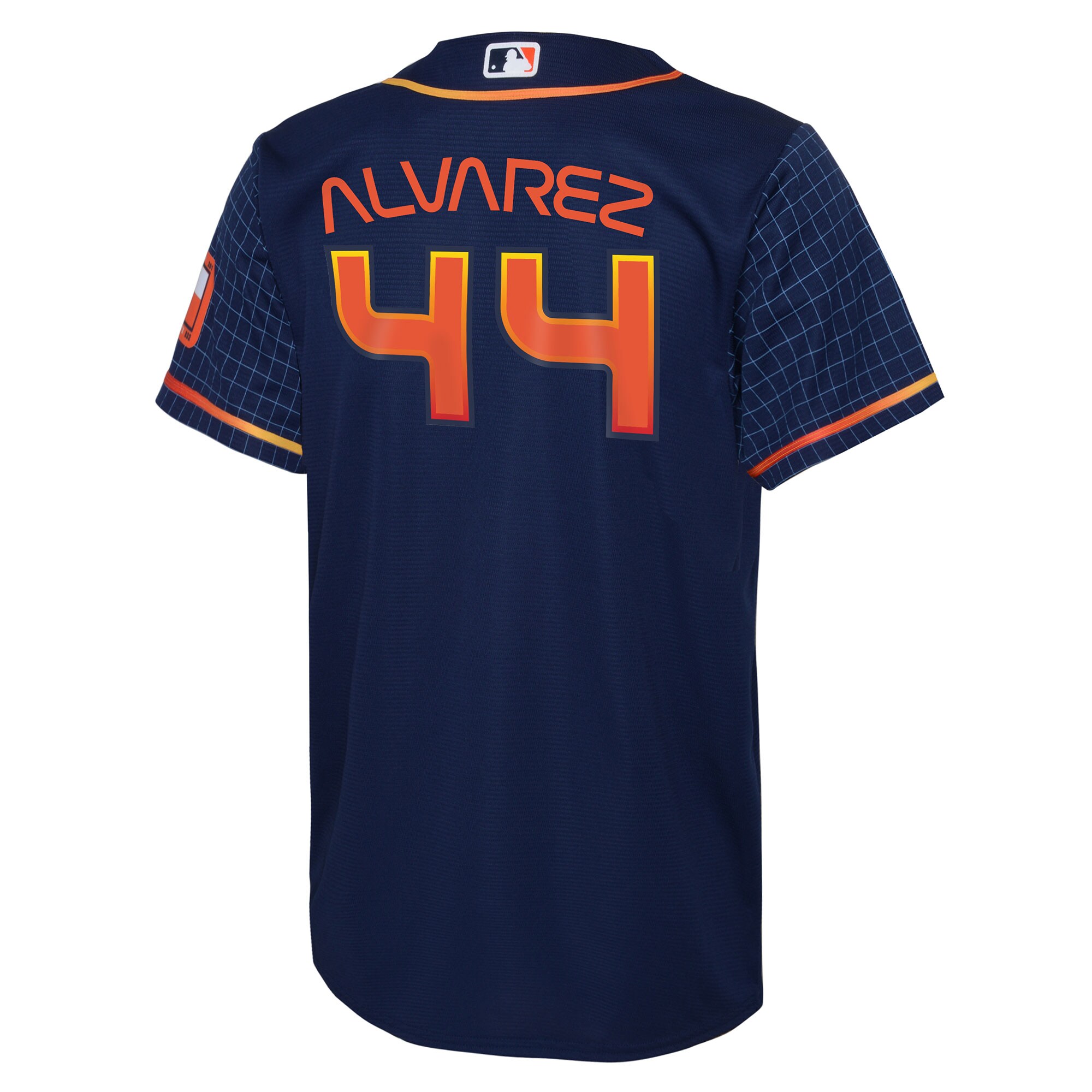 Yordan Alvarez Houston Astros Youth 2022 City Connect Player Jersey – Navy
