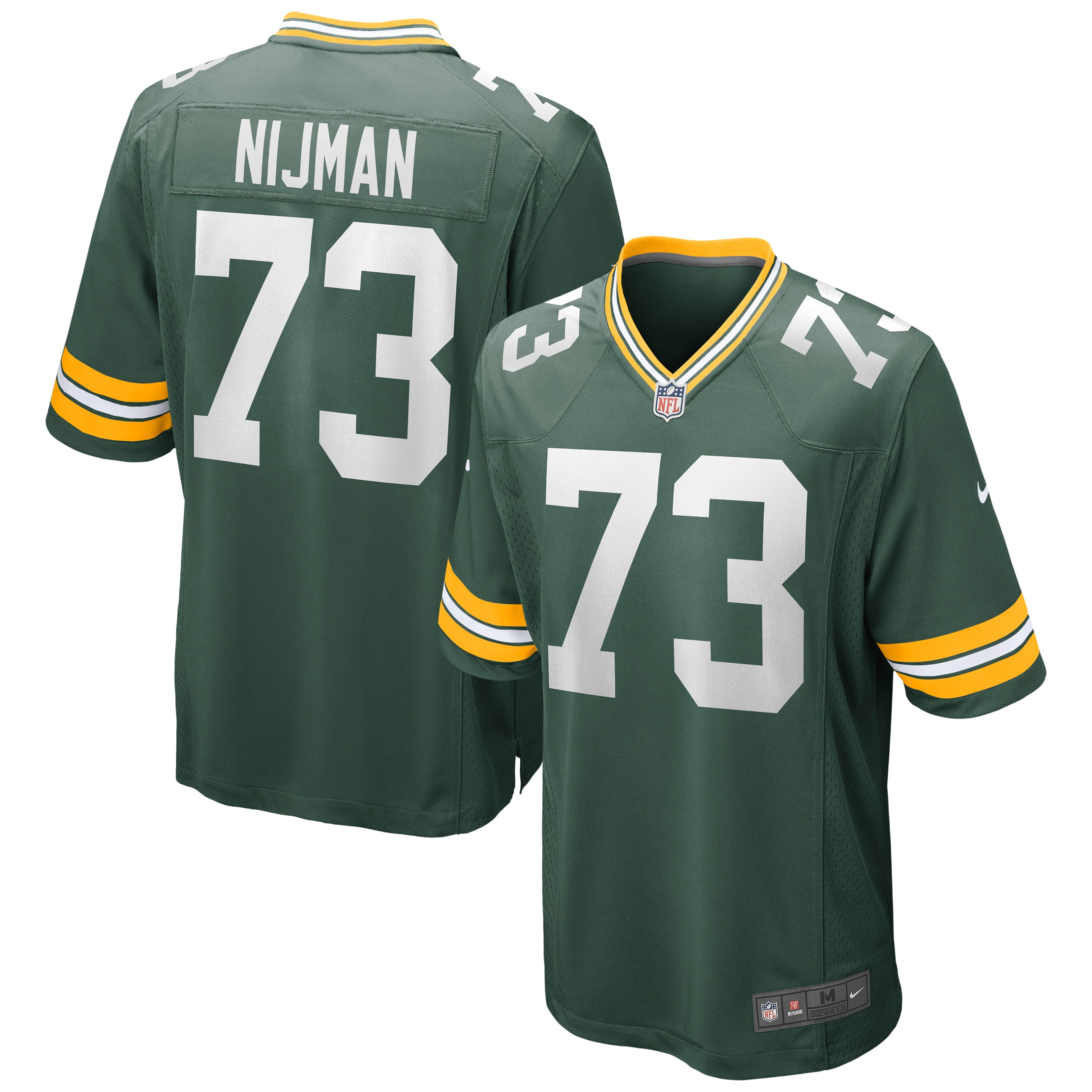 Yosh Nijman Green Bay Packers Game Jersey - Green