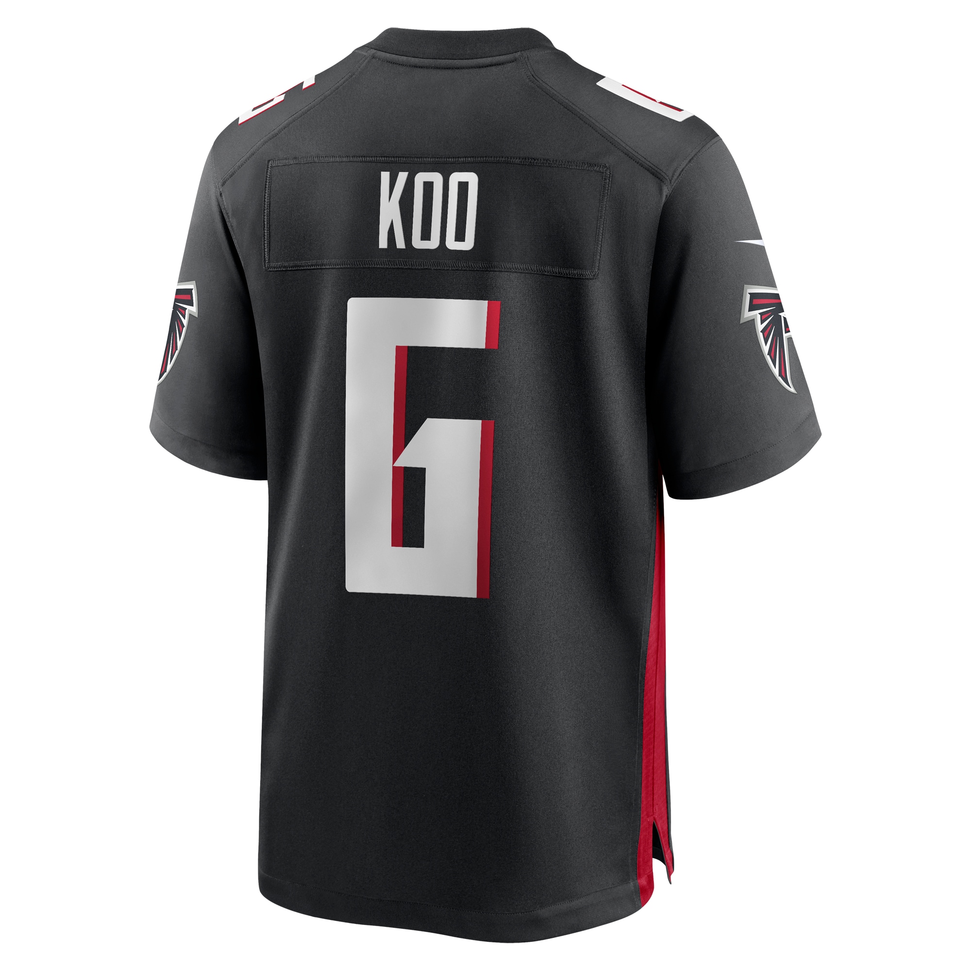 Younghoe Koo Atlanta Falcons Team Game Jersey – Black